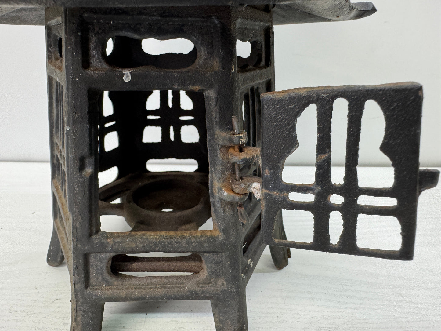 Y10408 TOUROU Iron Hanging Lantern Japan antique interior decor lighting lilght