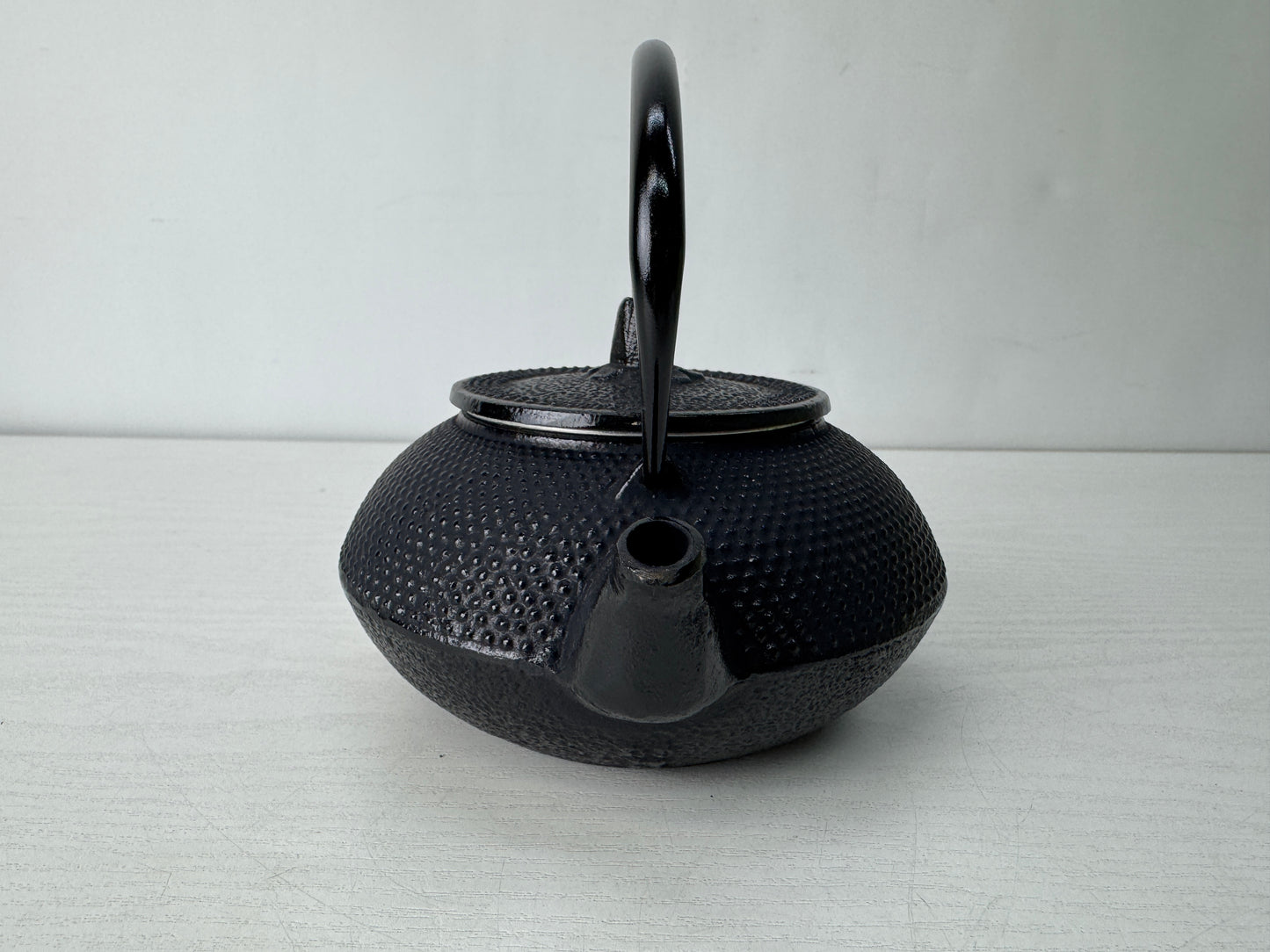 Y10416 TETSUBIN Nambu Iron teapot tea pot kettle Kyusu signed box Japan antique
