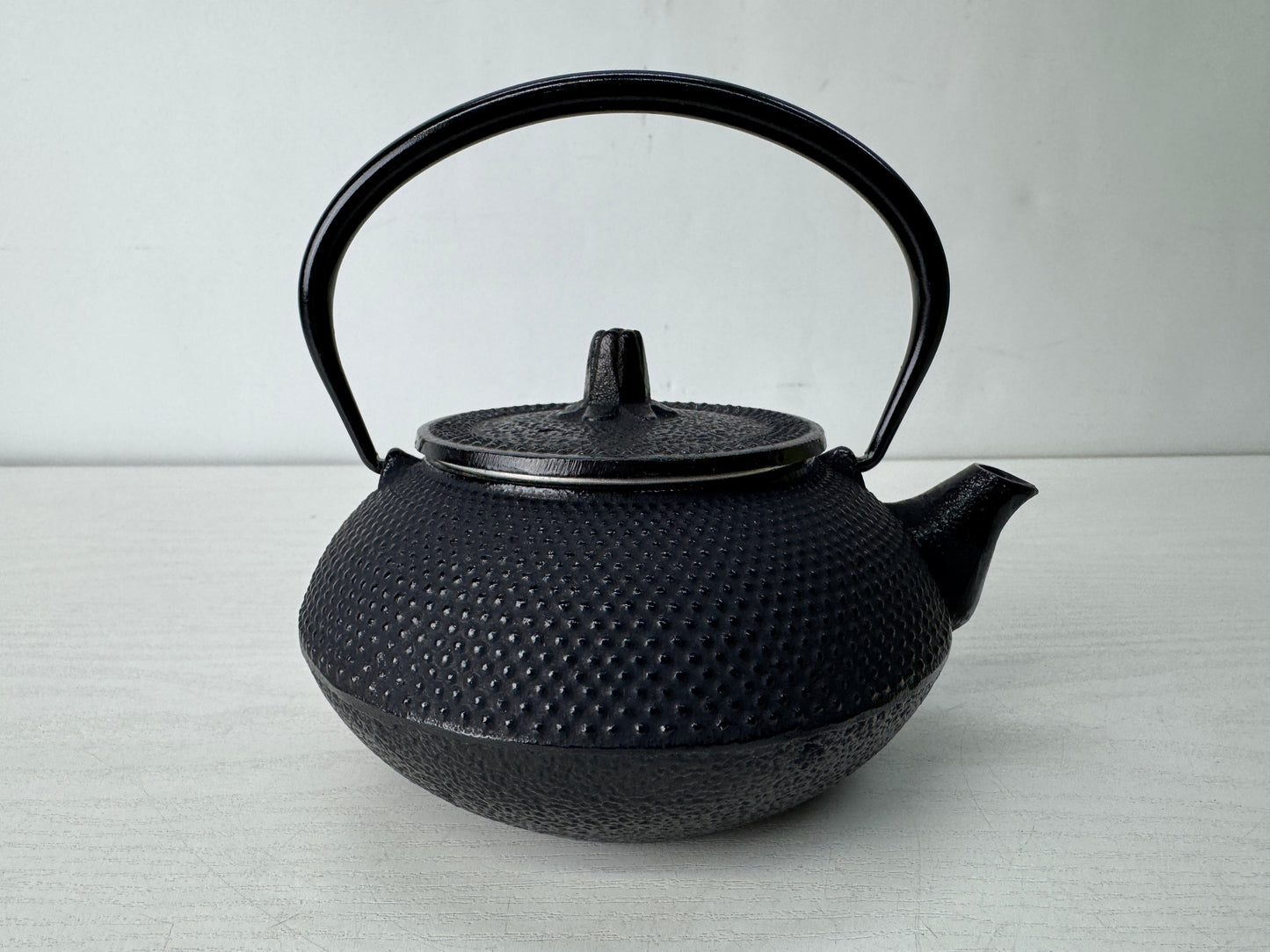 Y10416 TETSUBIN Nambu Iron teapot tea pot kettle Kyusu signed box Japan antique