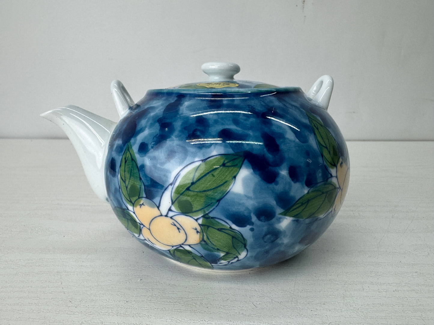 Y10427 CHAWAN Arita-ware tea set signed box Kyusu teapot Japan antique Sencha