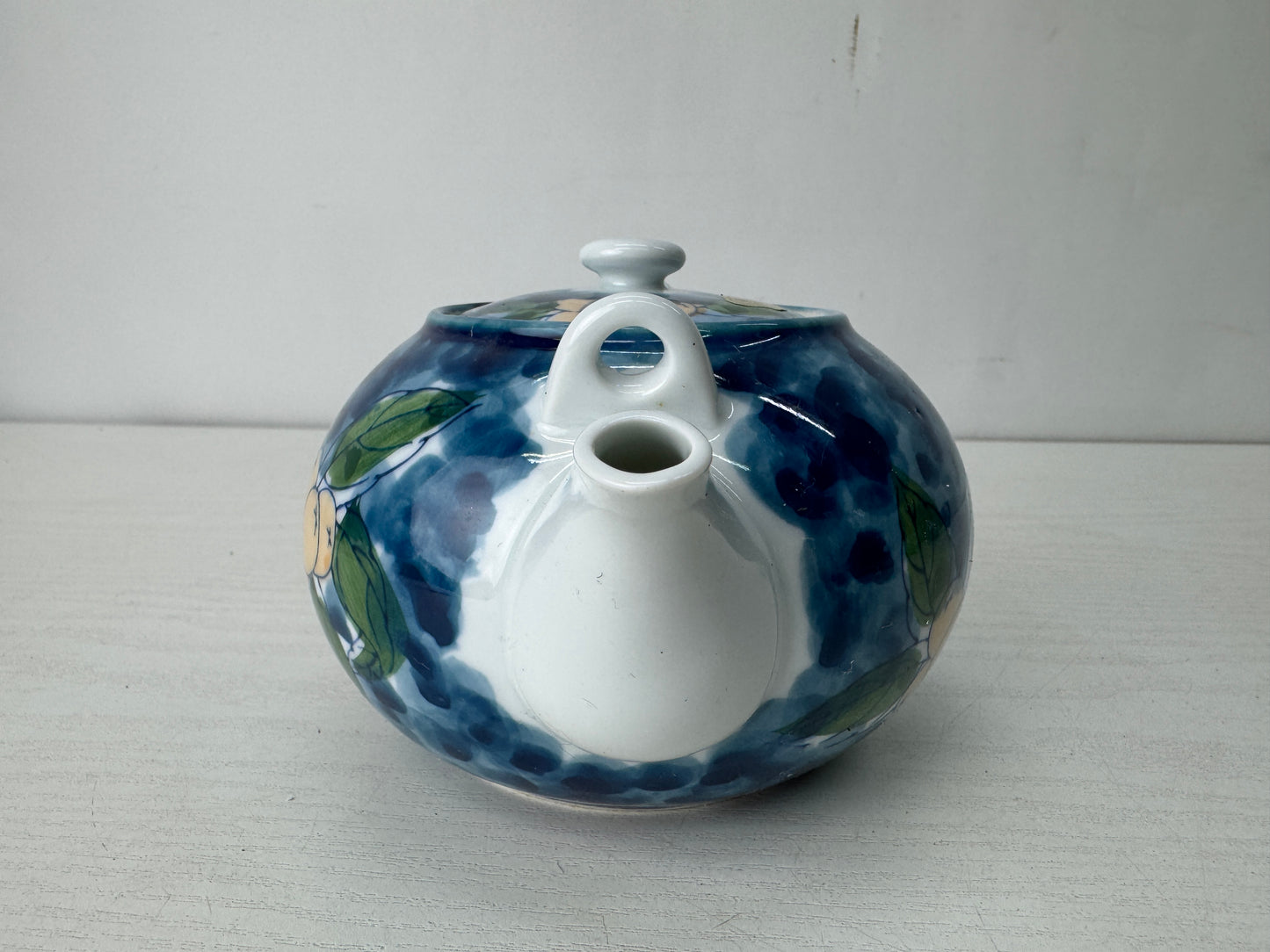 Y10427 CHAWAN Arita-ware tea set signed box Kyusu teapot Japan antique Sencha