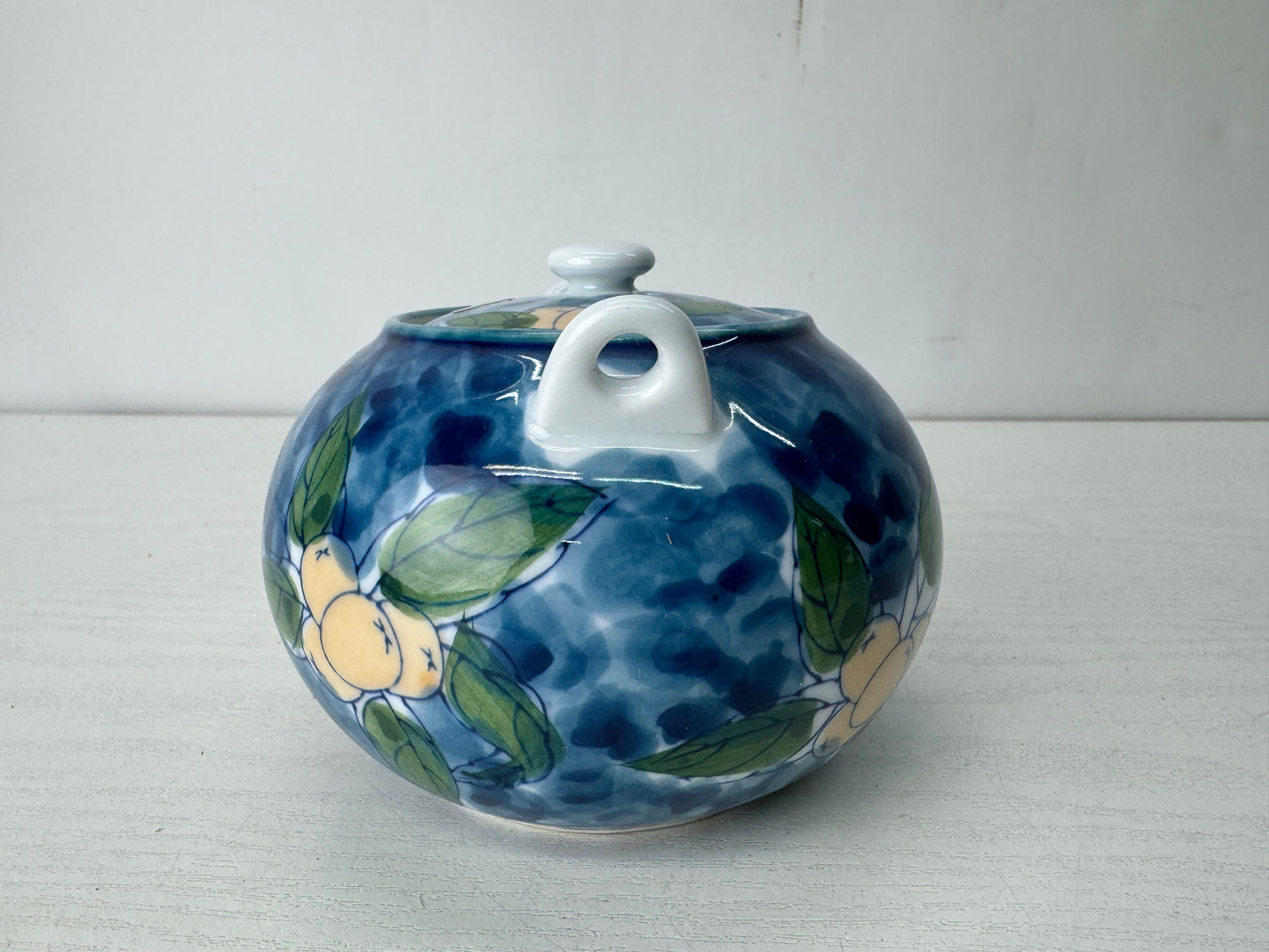 Y10427 CHAWAN Arita-ware tea set signed box Kyusu teapot Japan antique Sencha
