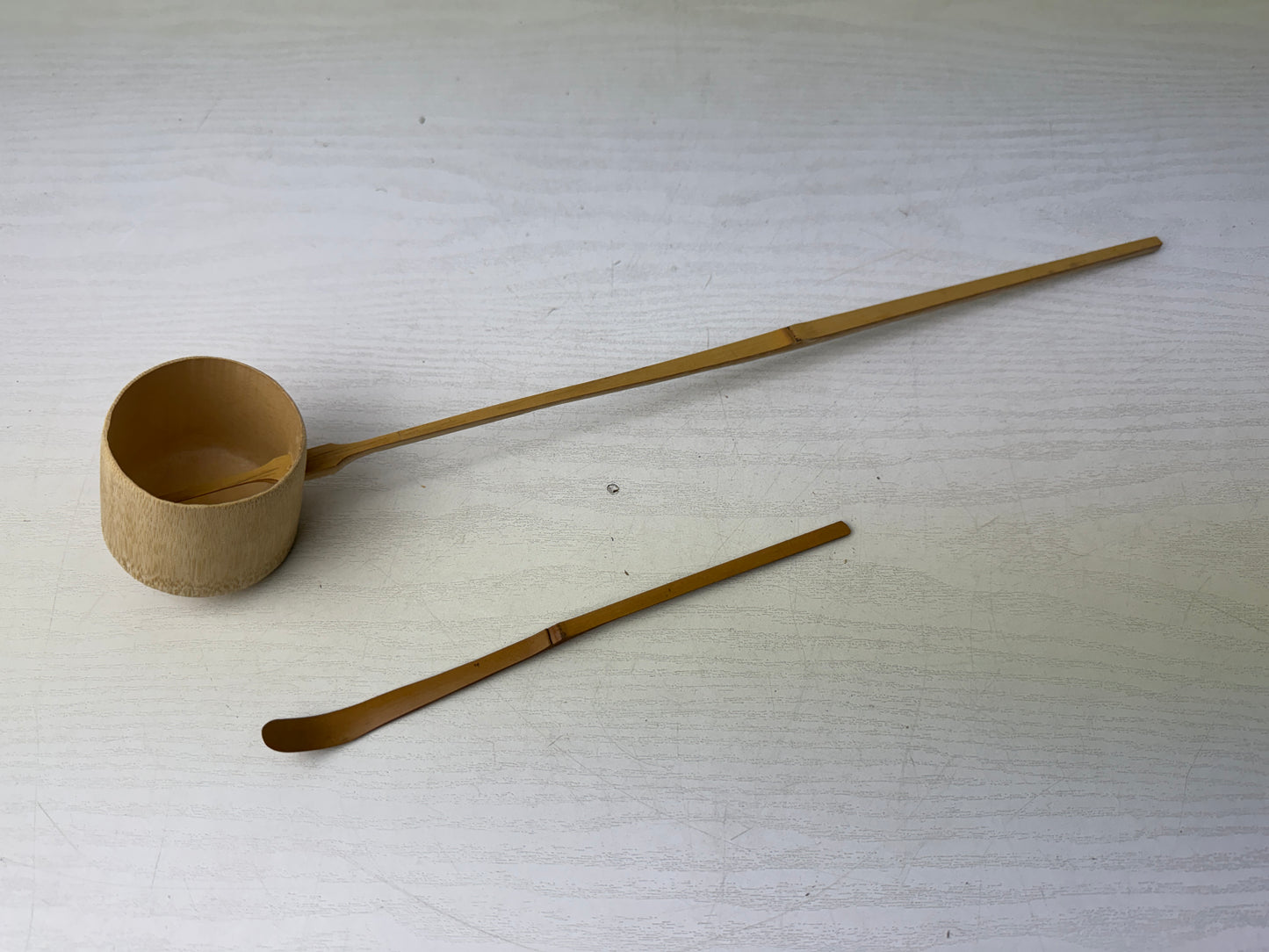Y10428 CHAWAN Tea ceremony utensils set bowl water pot ladle Japan antique