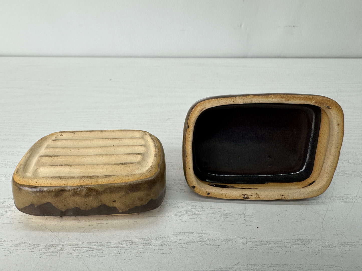 Y10434 BOX Seto-ware Shachihoko Japan antique incense container fragrance aroma