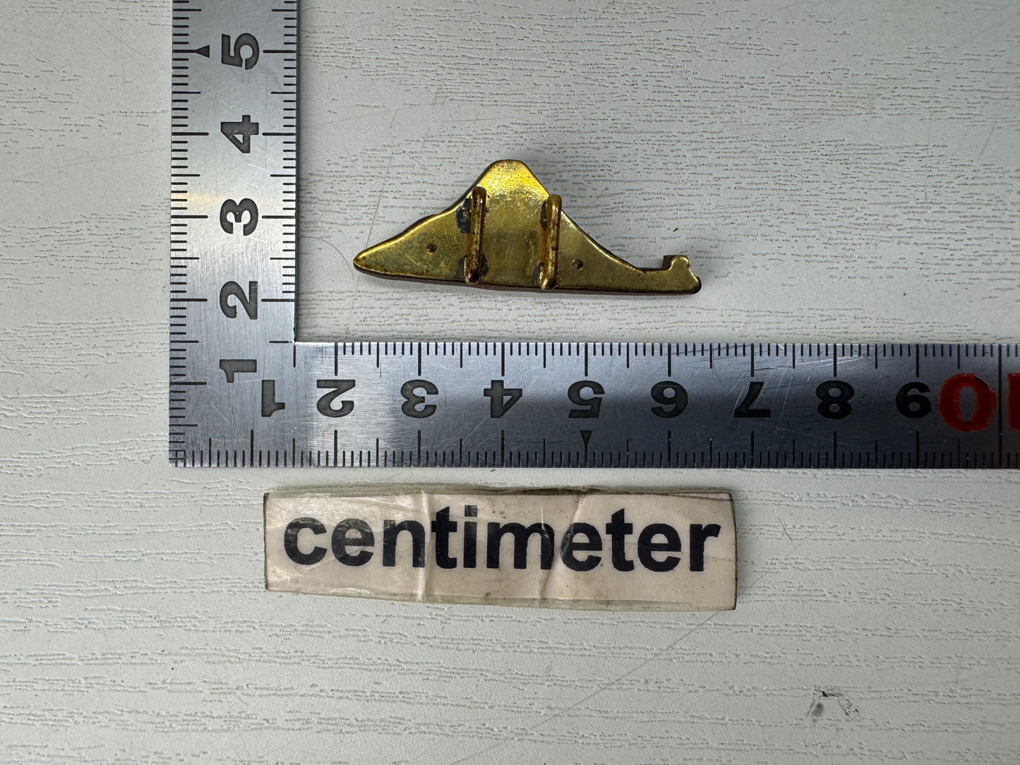 Y10441 OBIDOME Sash clip brooch Mt.Fuji gold silver inlay Japan antique kimono