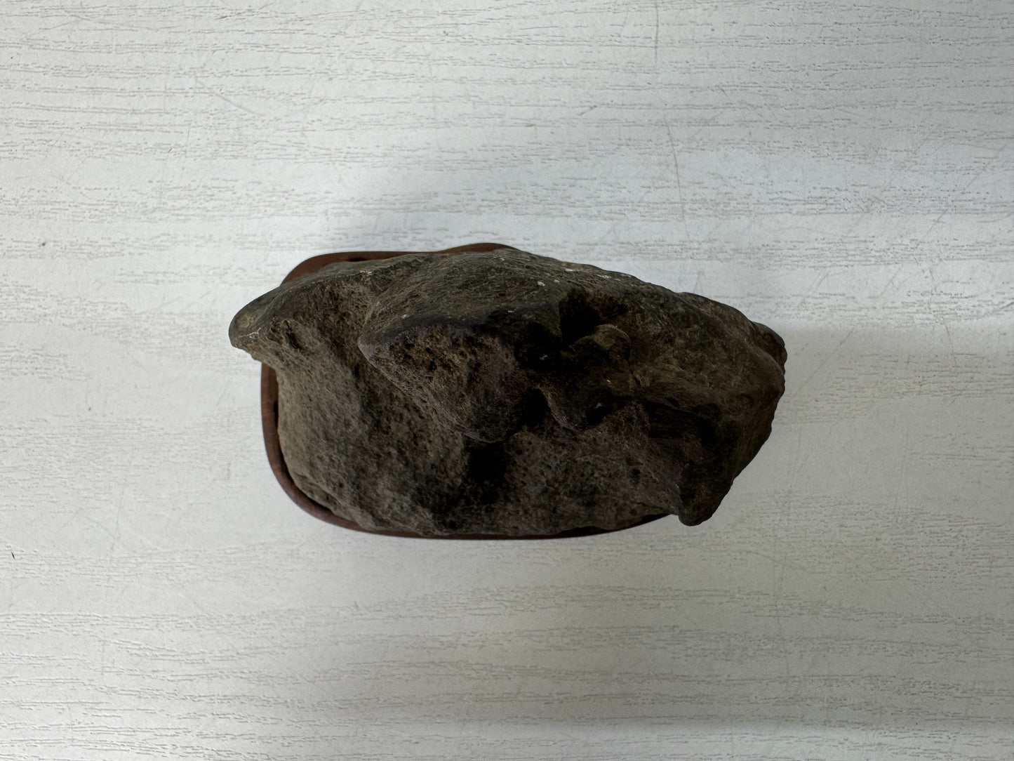 Y10449 OKIMONO Suiseki viewing stone stand openwork Japan antique interior decor