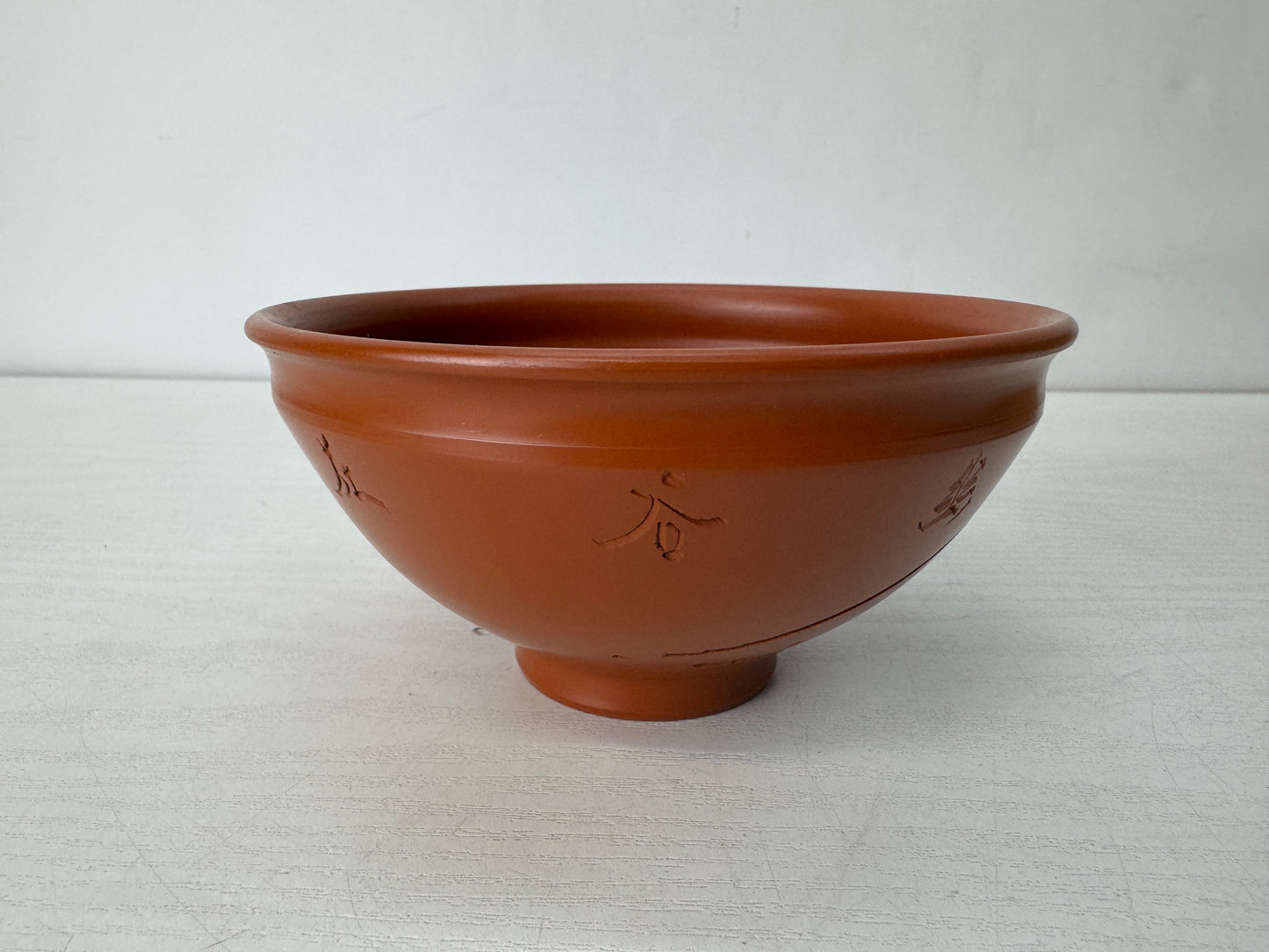 Y10455 CHAWAN Tokoname-ware bowl signed box Japan antique tea ceremony pottery