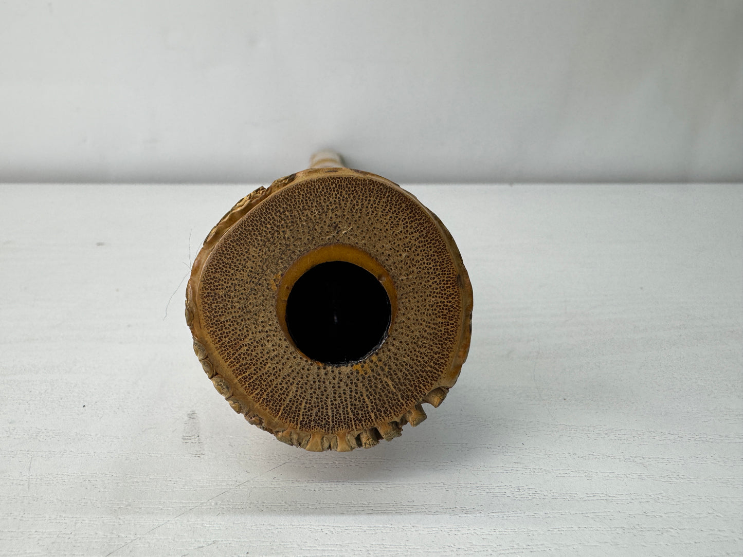 Y10464 SHAKUHACHI Bamboo flute Kinko style joint Japan antique traditional music