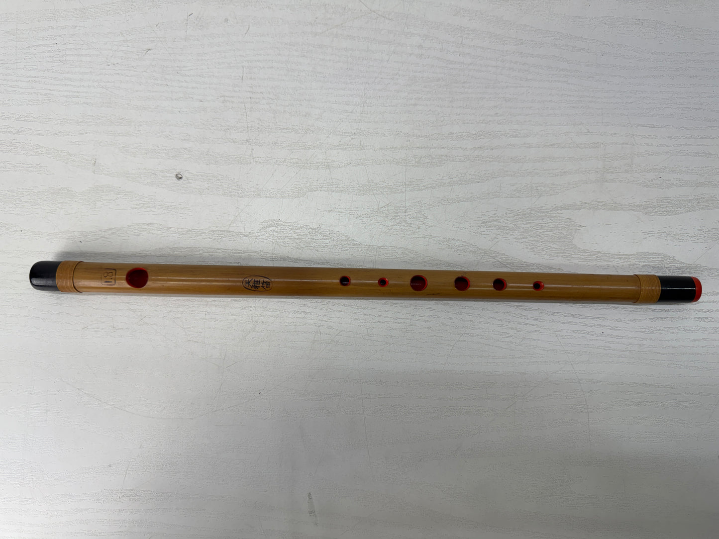 Y10466 FLUTE Bamboo Shinobue Gagaku signed Japan antique traditional music