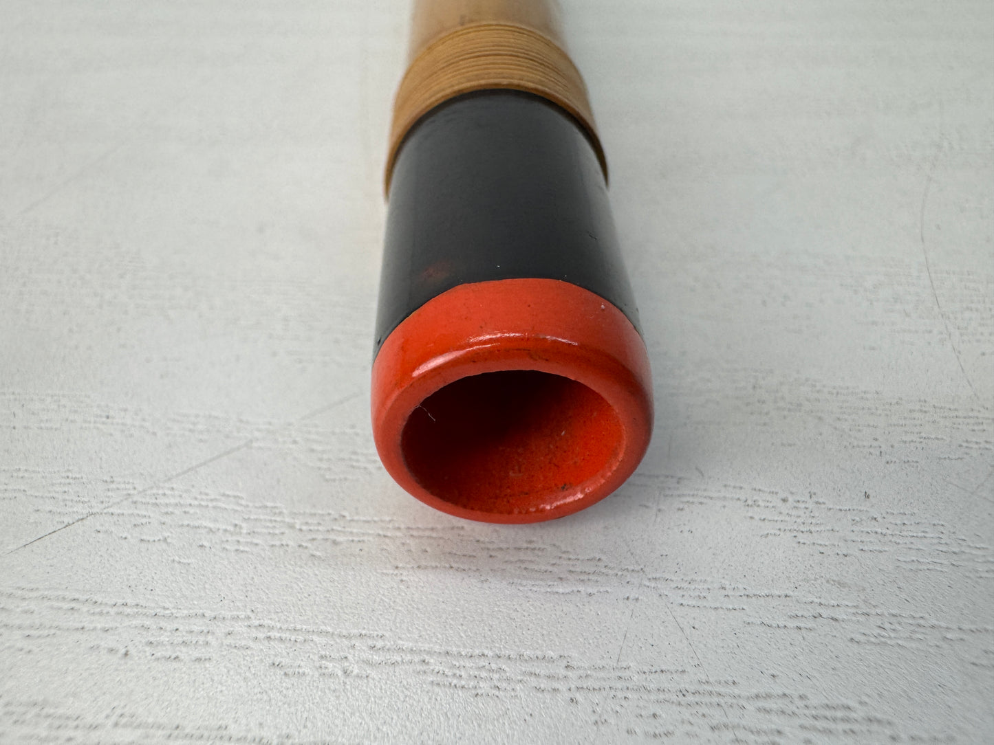 Y10466 FLUTE Bamboo Shinobue Gagaku signed Japan antique traditional music
