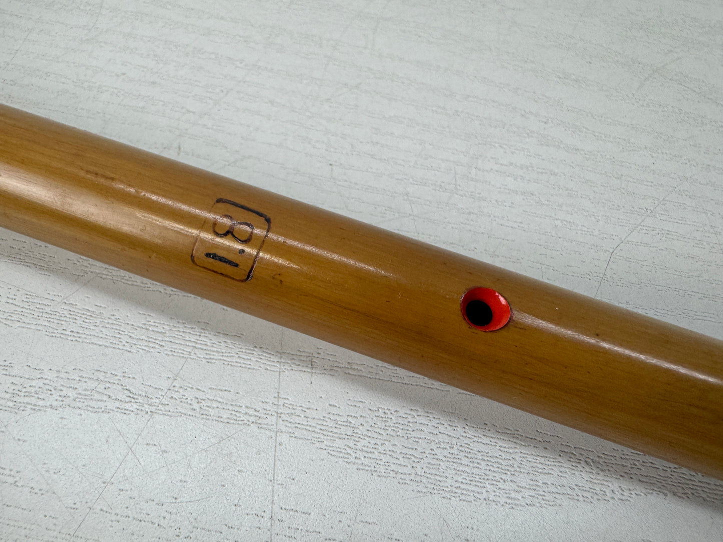 Y10466 FLUTE Bamboo Shinobue Gagaku signed Japan antique traditional music