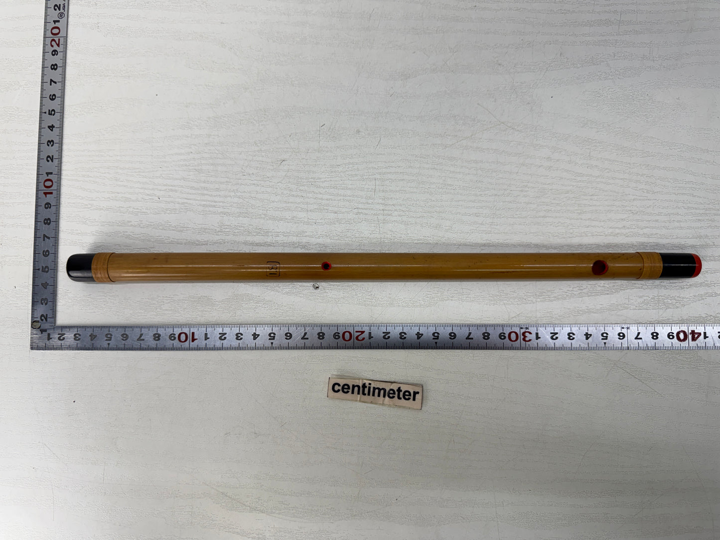 Y10466 FLUTE Bamboo Shinobue Gagaku signed Japan antique traditional music