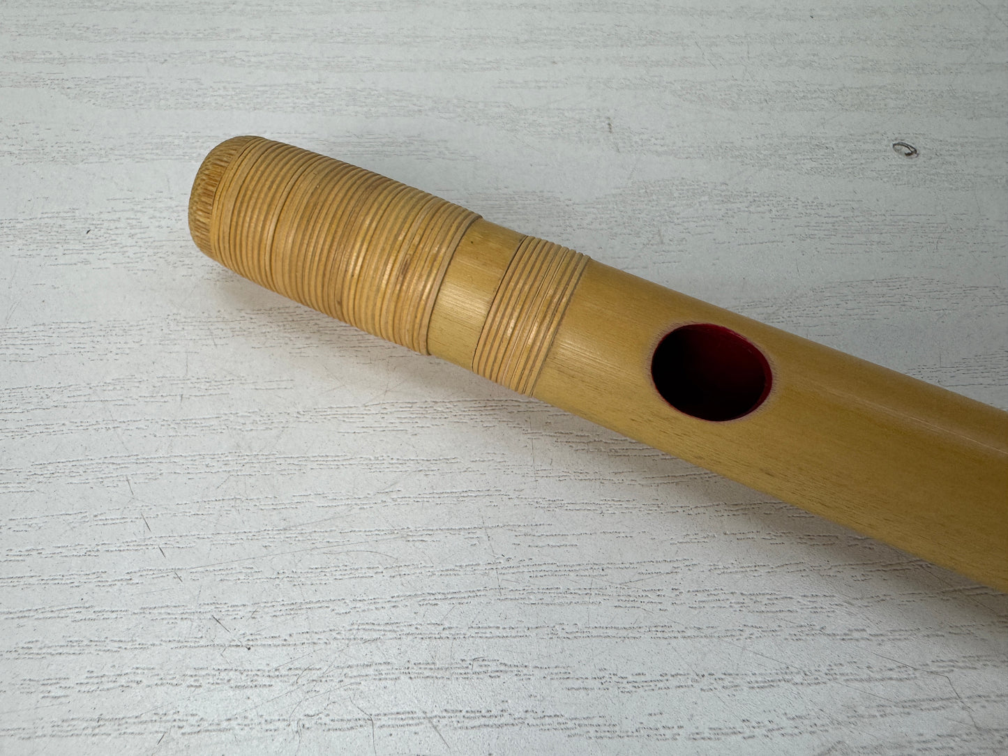 Y10467 FLUTE Shinobue made by Roudou Japan antique traditional music instrument