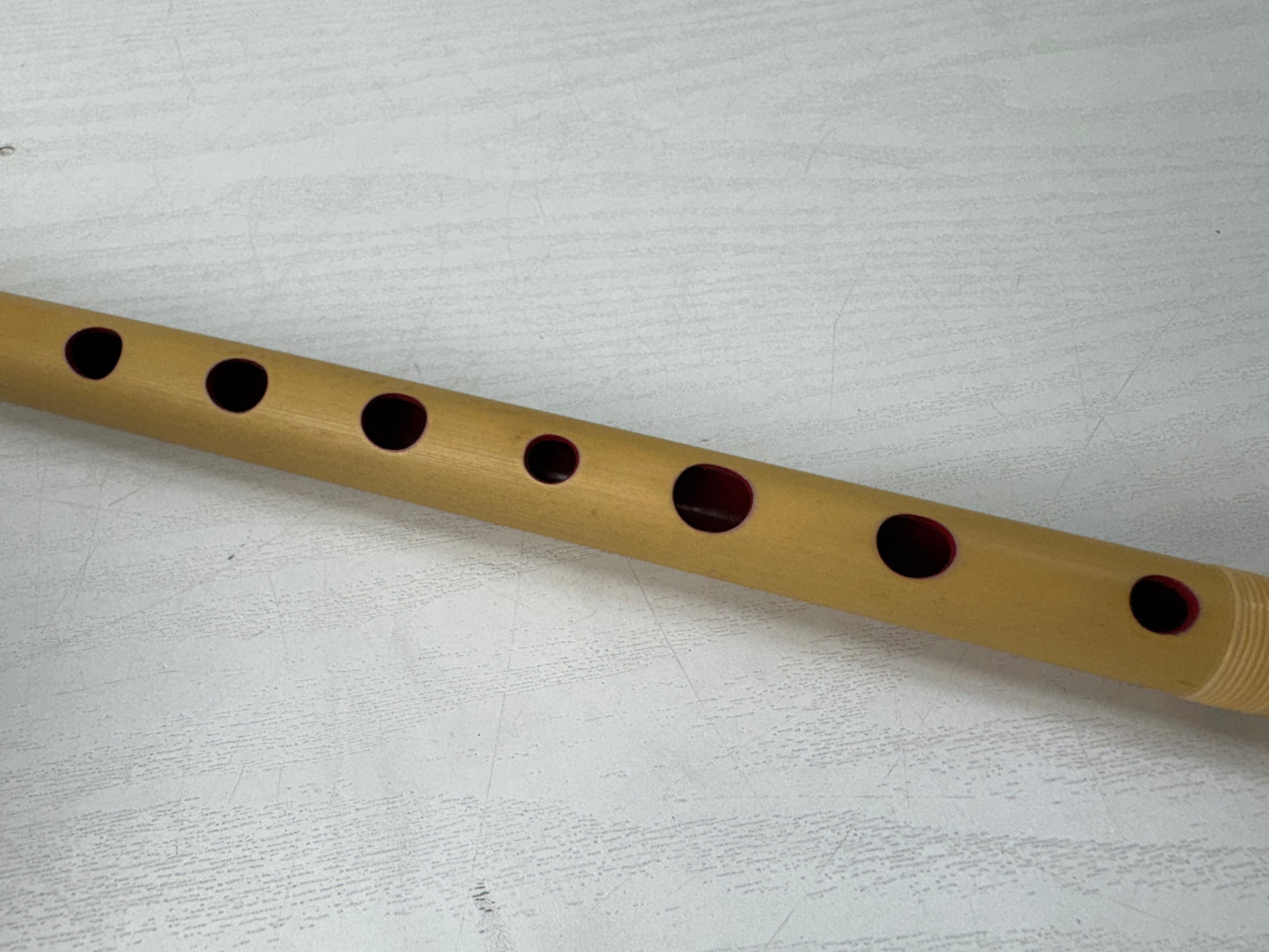Y10467 FLUTE Shinobue made by Roudou Japan antique traditional music instrument