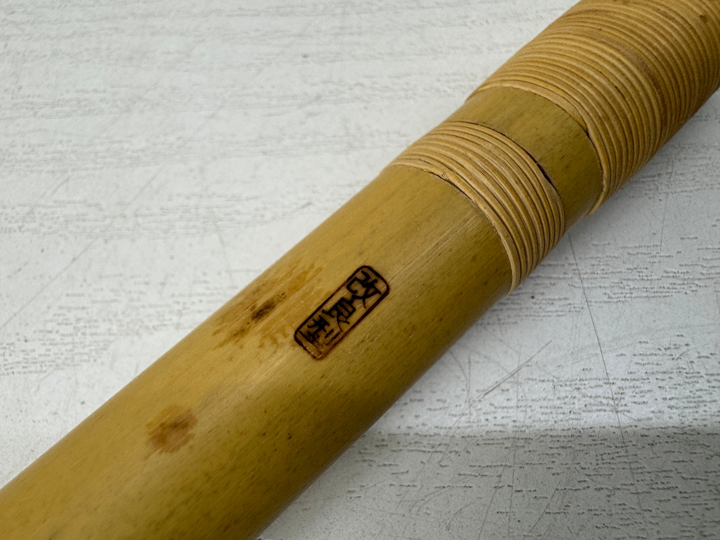 Y10467 FLUTE Shinobue made by Roudou Japan antique traditional music instrument