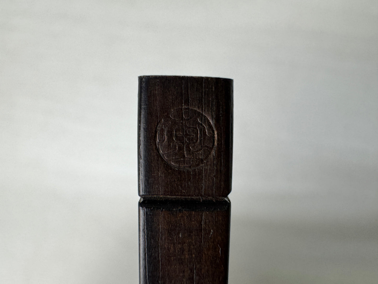Y10469 HASHI wooden Chopsticks signed box Japan antique tableware kitchen food