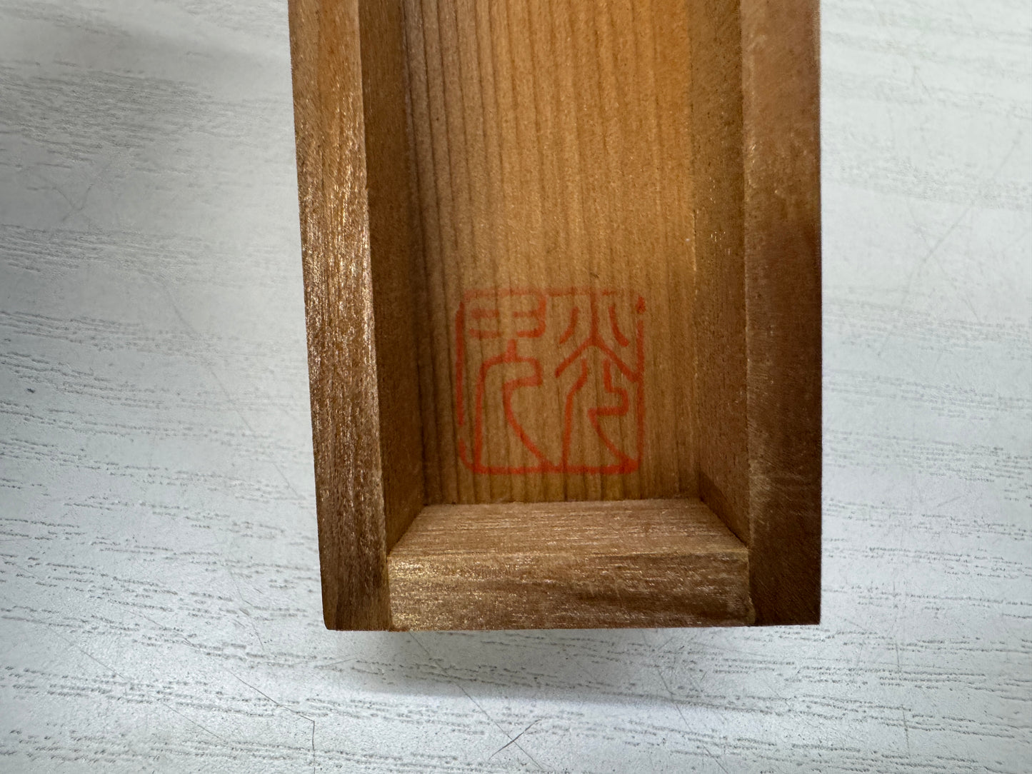 Y10469 HASHI wooden Chopsticks signed box Japan antique tableware kitchen food