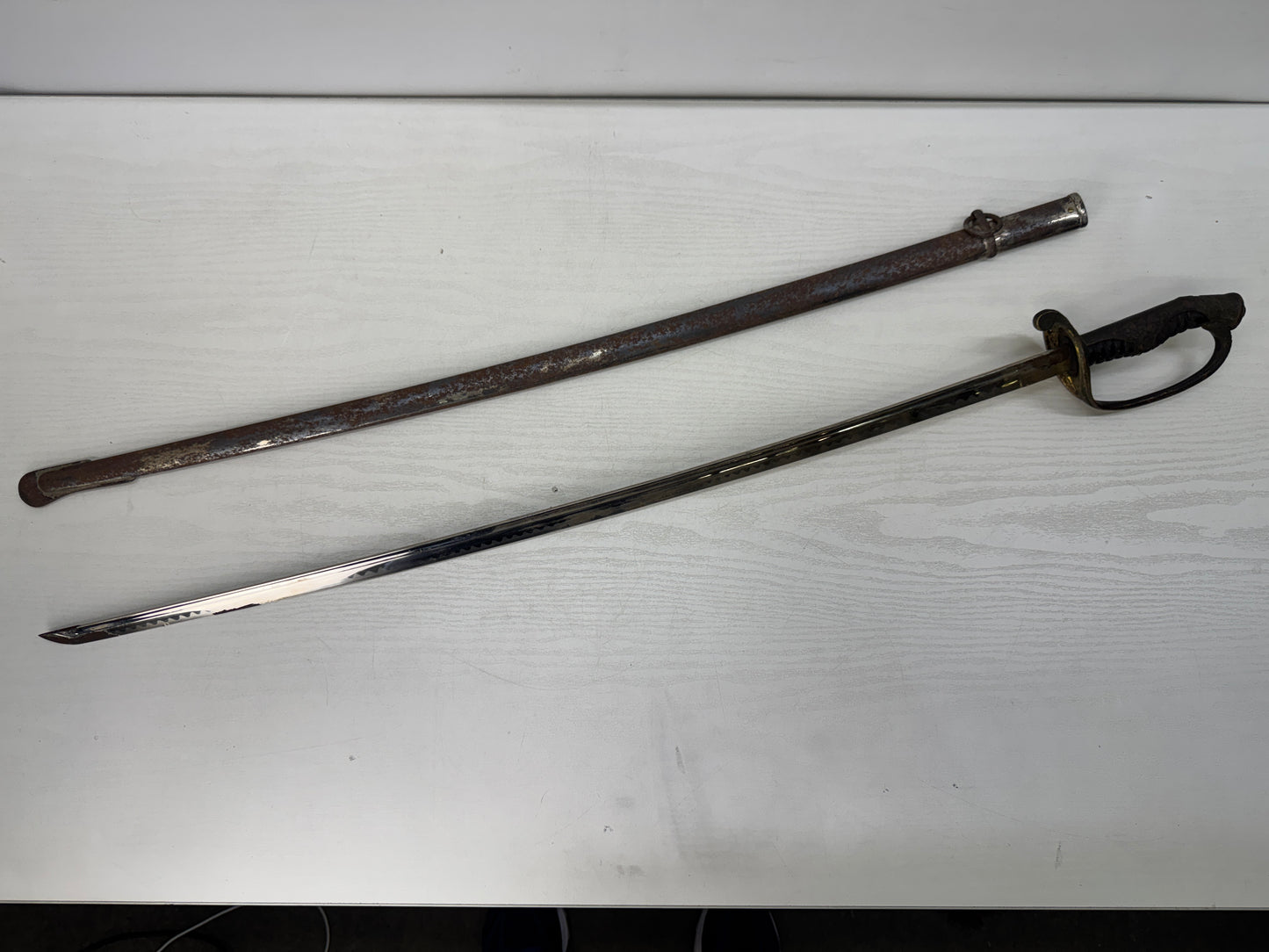 Y10476 Imperial Japan Army Navy Saber commander's sword Japanese WW2 vintage