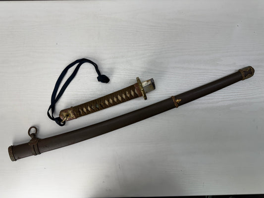 Y10478 Imperial Japan Army Military sword Koshirae mounting Japanese WW2 vintage