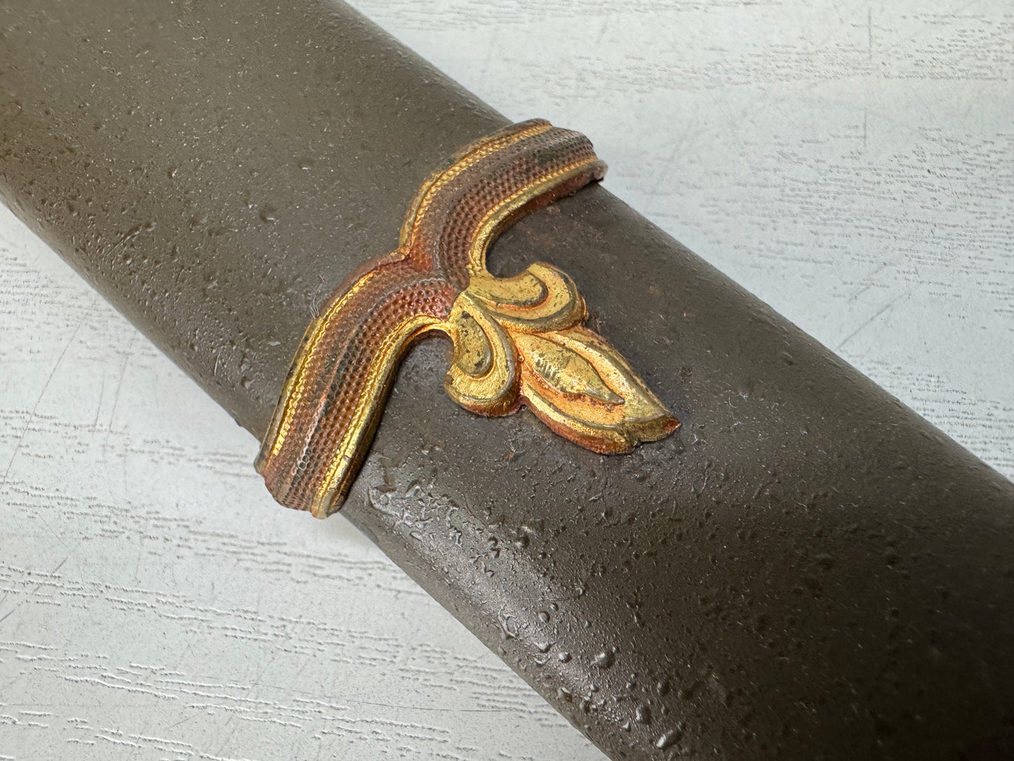 Y10478 Imperial Japan Army Military sword Koshirae mounting Japanese WW2 vintage