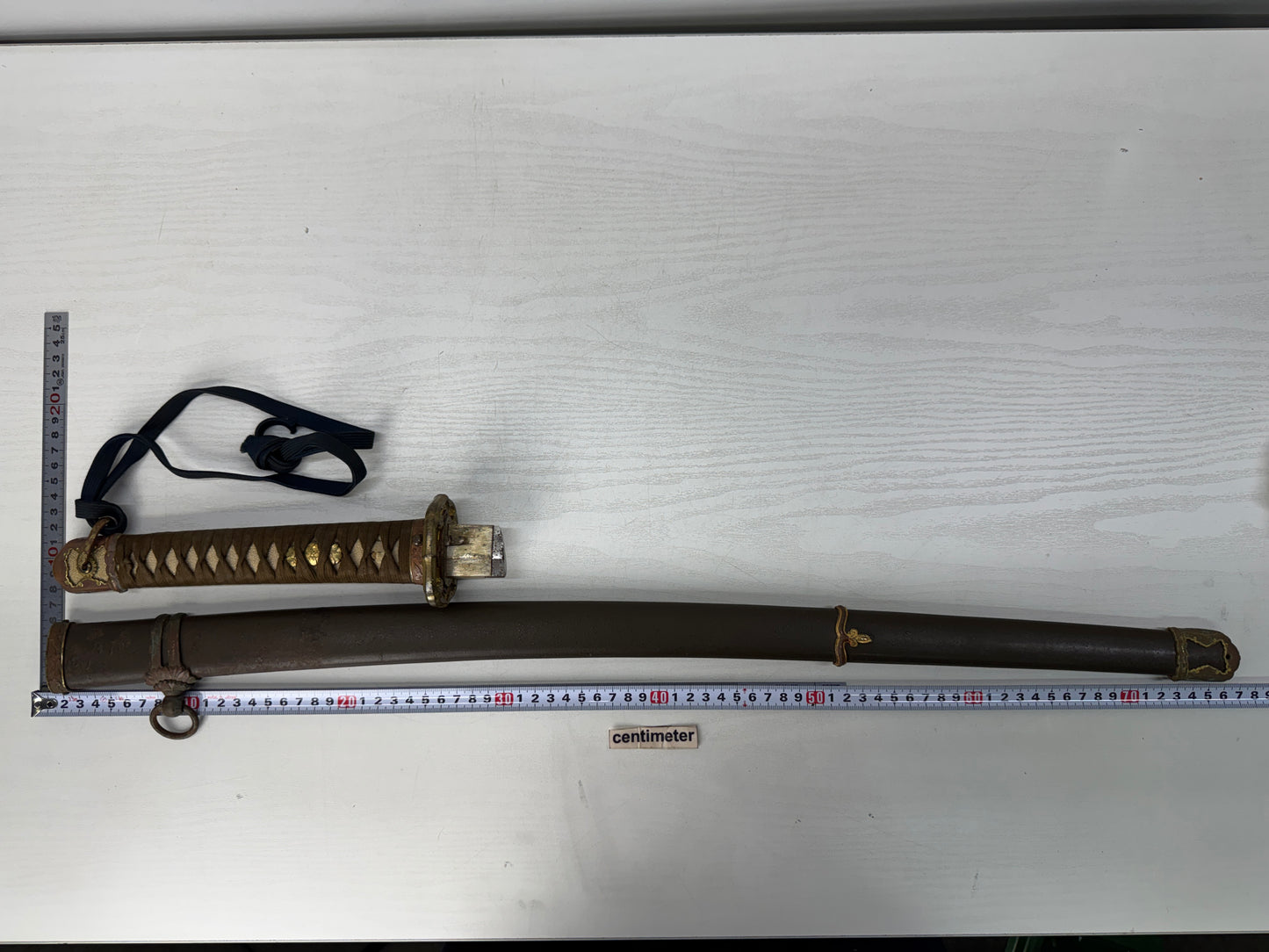 Y10478 Imperial Japan Army Military sword Koshirae mounting Japanese WW2 vintage