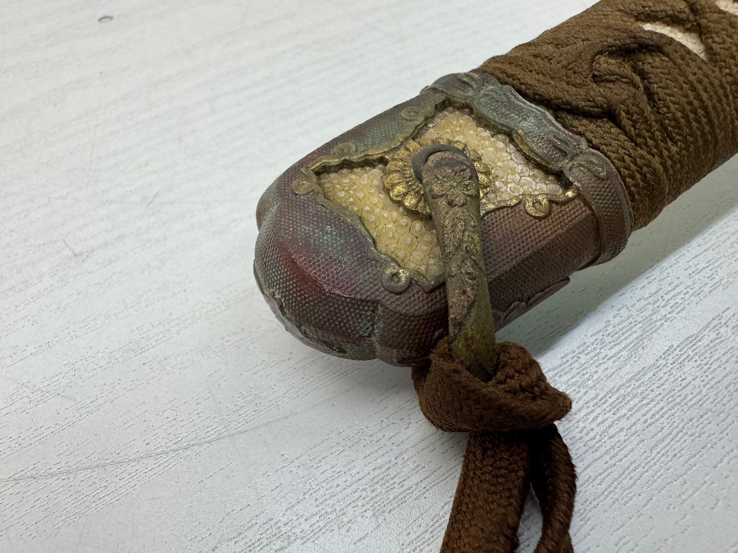 Y10479 Imperial Japan Army Military sword Koshirae mounting Japanese WW2 vintage