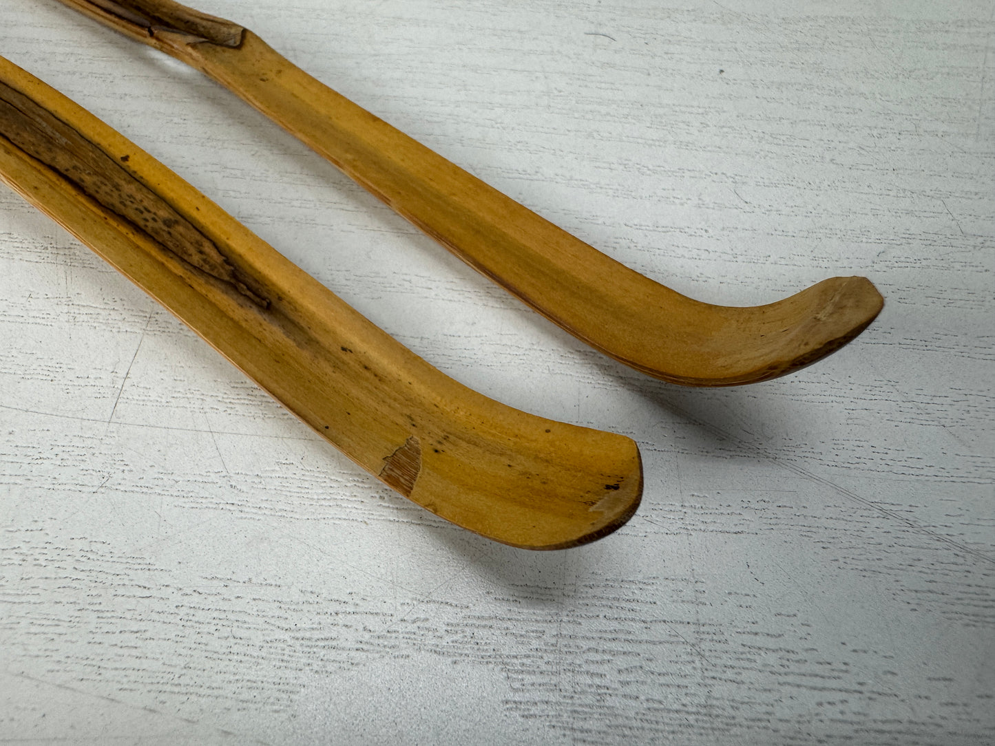 Y10492 CHASHAKU unique Bamboo scoop spoon box Japan antique tea ceremony utensil