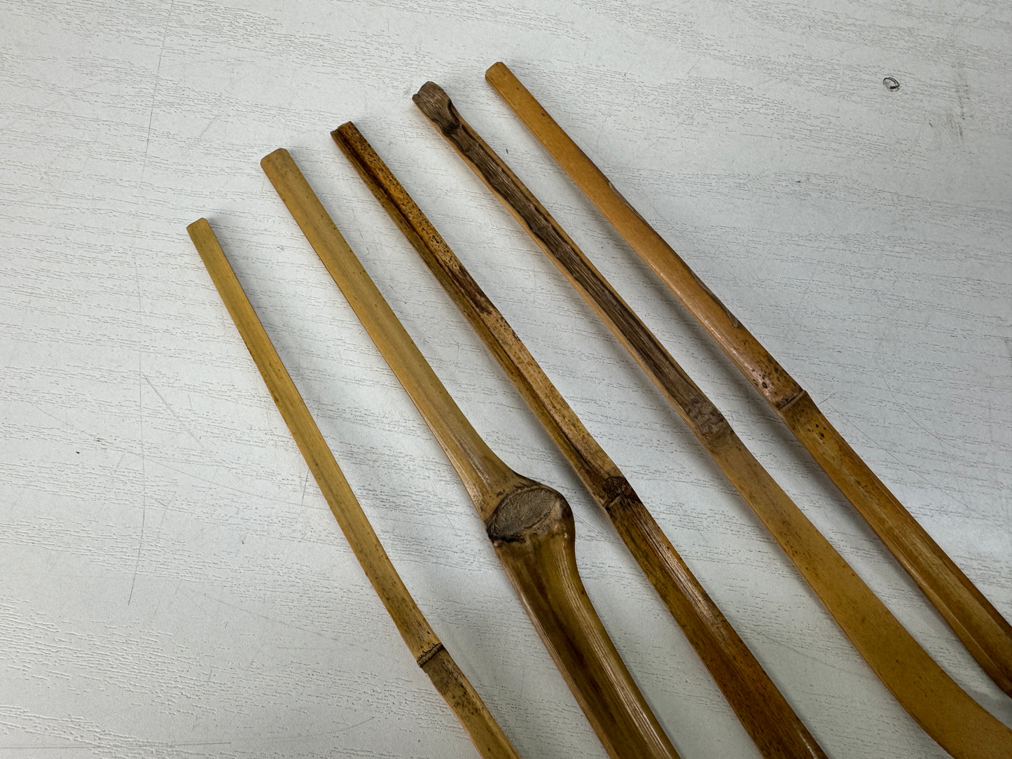 Y10493 CHASHAKU Scoop Spoon set of 10 Japan antique tea ceremony utensils