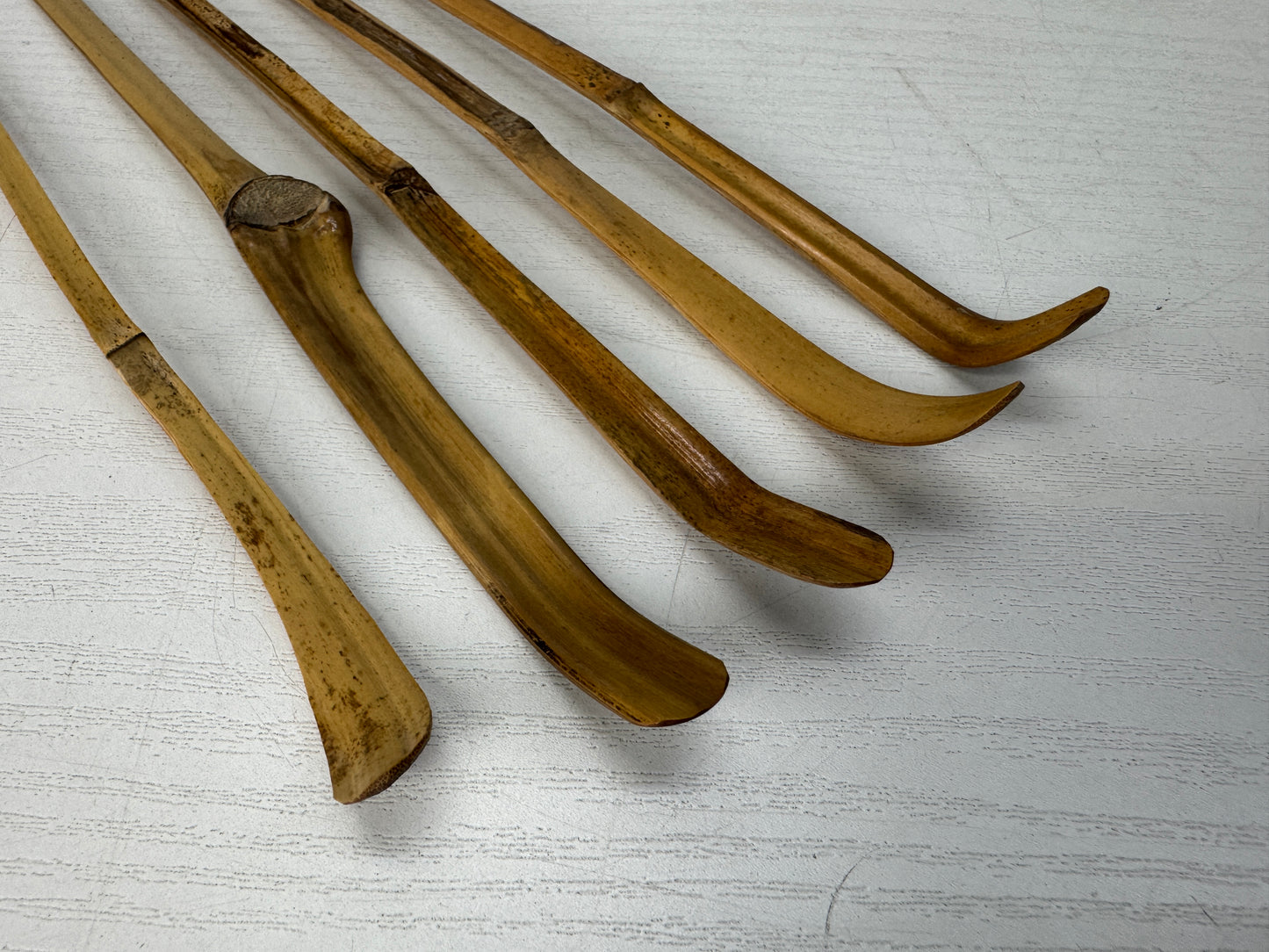 Y10493 CHASHAKU Scoop Spoon set of 10 Japan antique tea ceremony utensils
