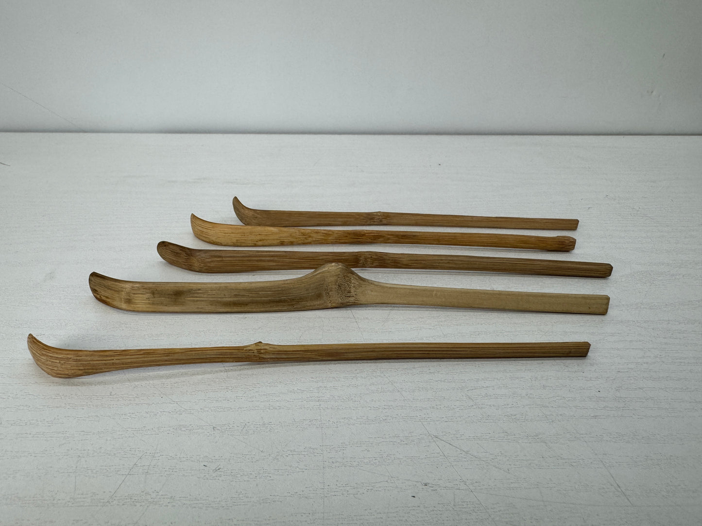 Y10493 CHASHAKU Scoop Spoon set of 10 Japan antique tea ceremony utensils