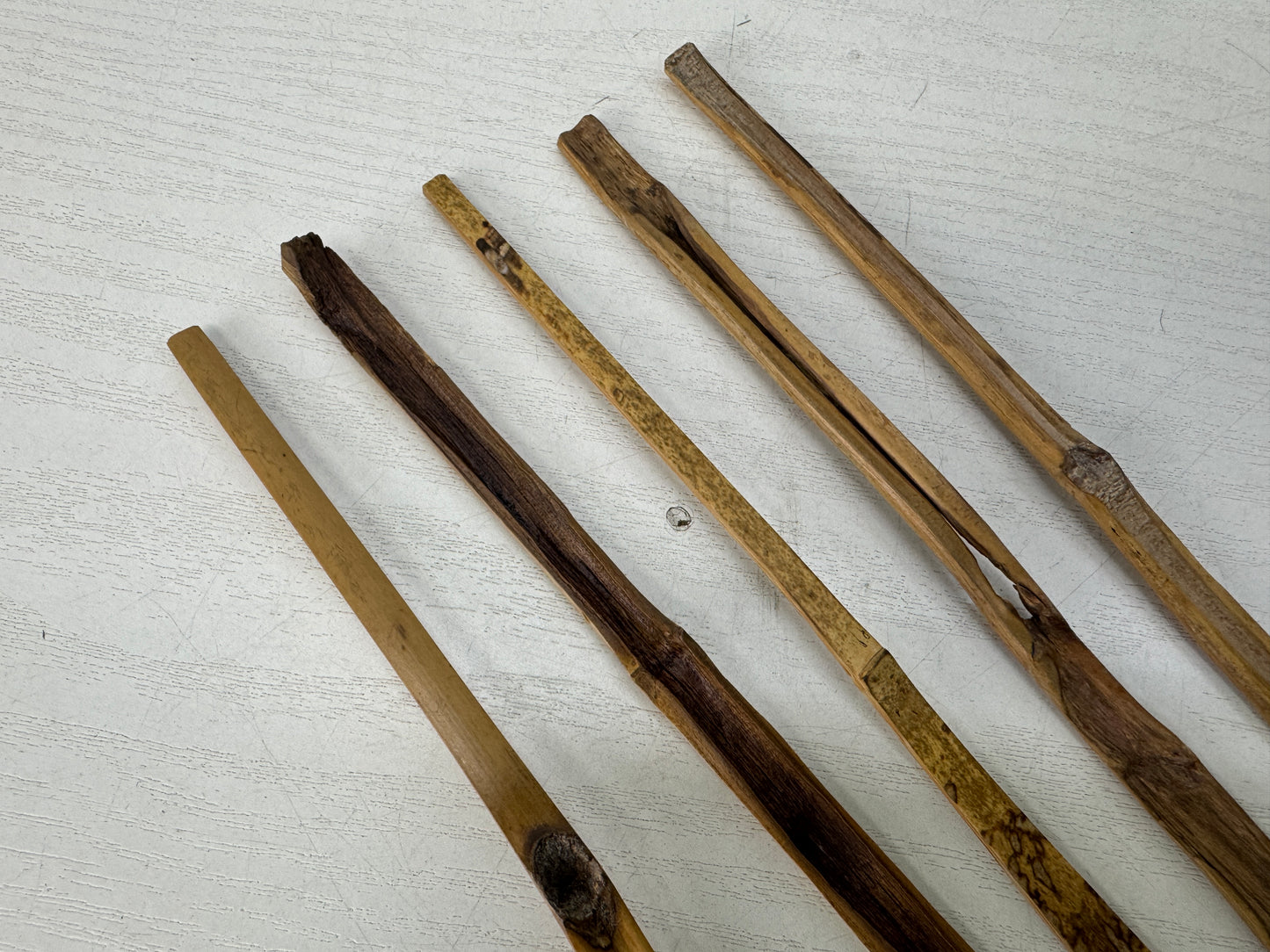 Y10493 CHASHAKU Scoop Spoon set of 10 Japan antique tea ceremony utensils