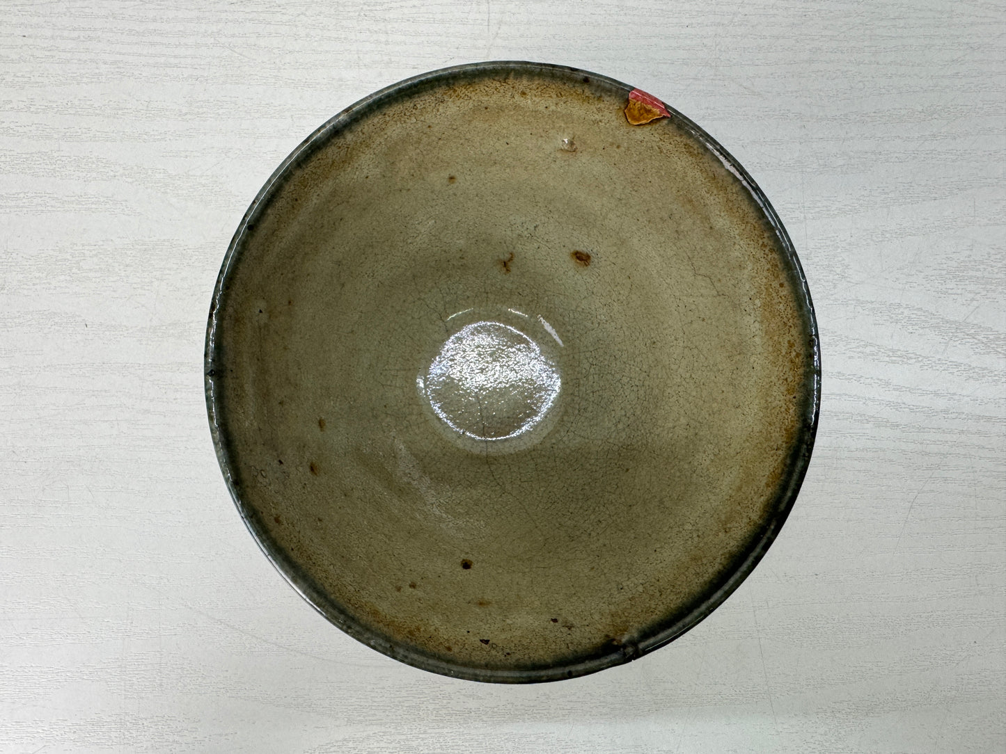 Y10512 CHAWAN Mino-ware kintsugi bowl Japan antique tea ceremony pottery cup