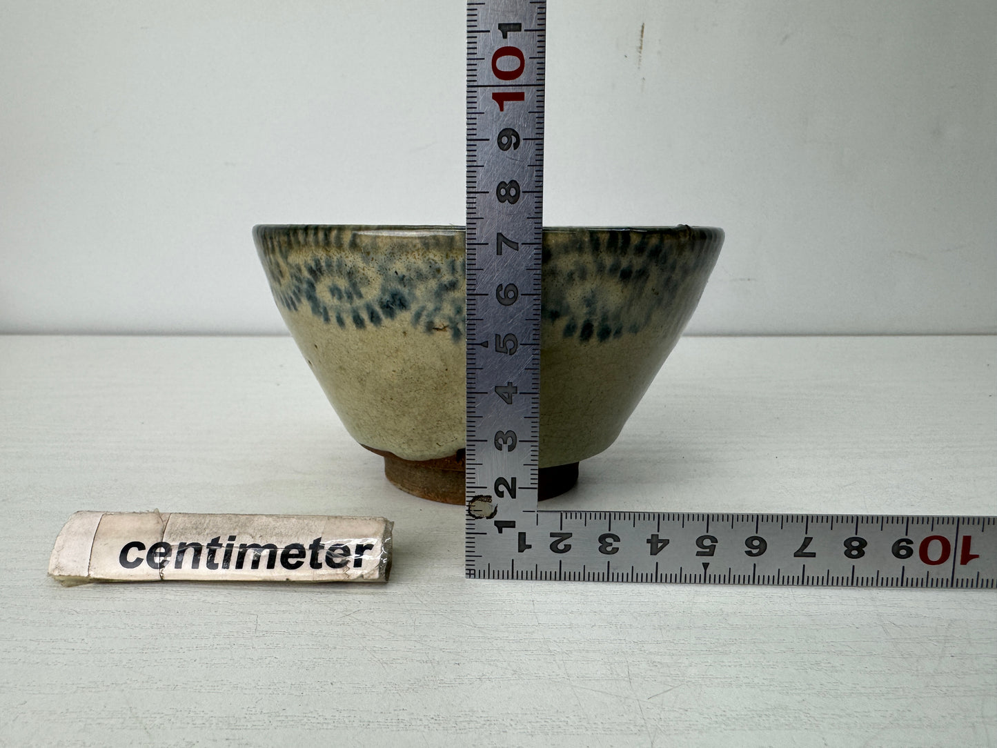 Y10512 CHAWAN Mino-ware kintsugi bowl Japan antique tea ceremony pottery cup