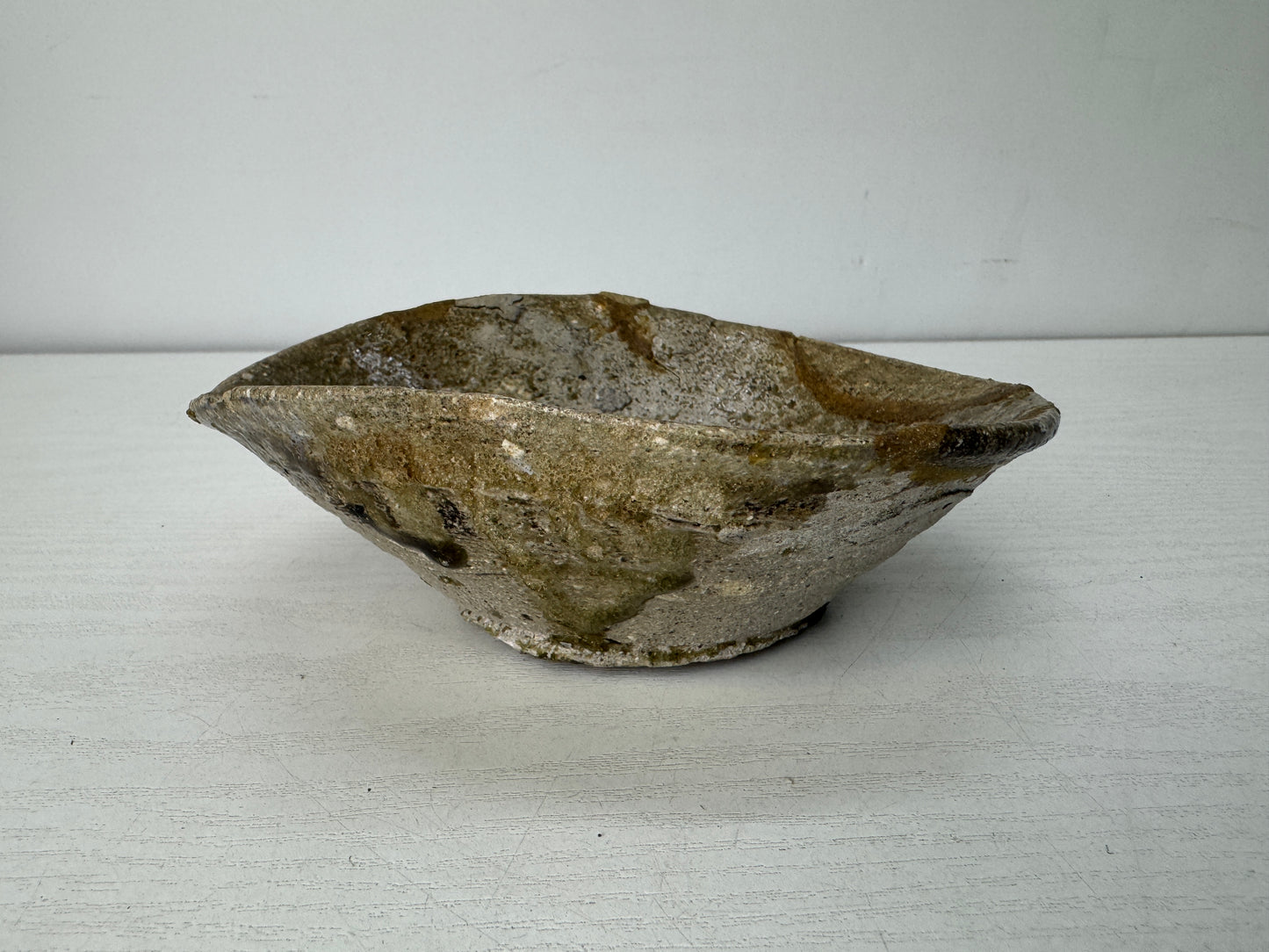 Y10513 CHAWAN Seto-ware Yamajawan excavated bowl Japan antique tea ceremony cup