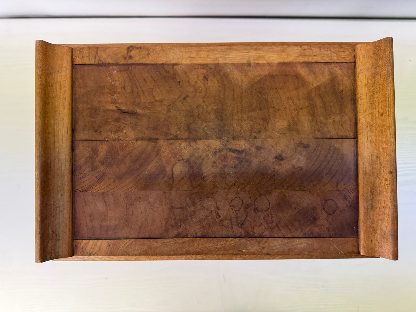 Y10535 Buddhist Altar Equipment wooden Sutra desk Japan antique Buddhism table
