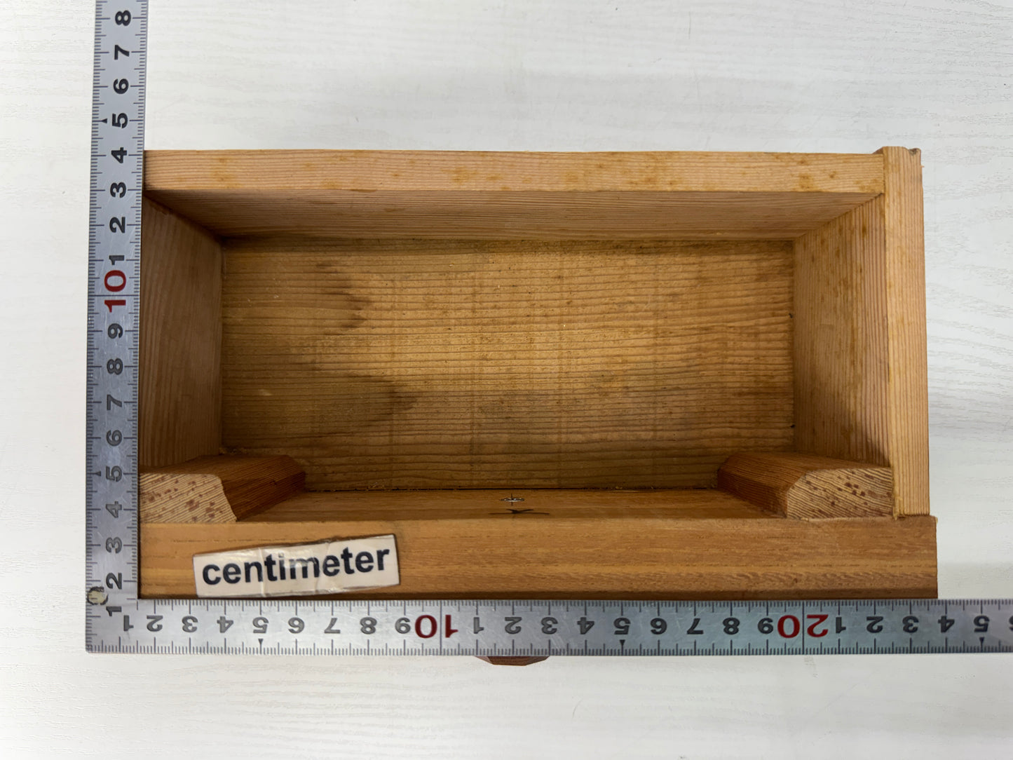 Y10535 Buddhist Altar Equipment wooden Sutra desk Japan antique Buddhism table