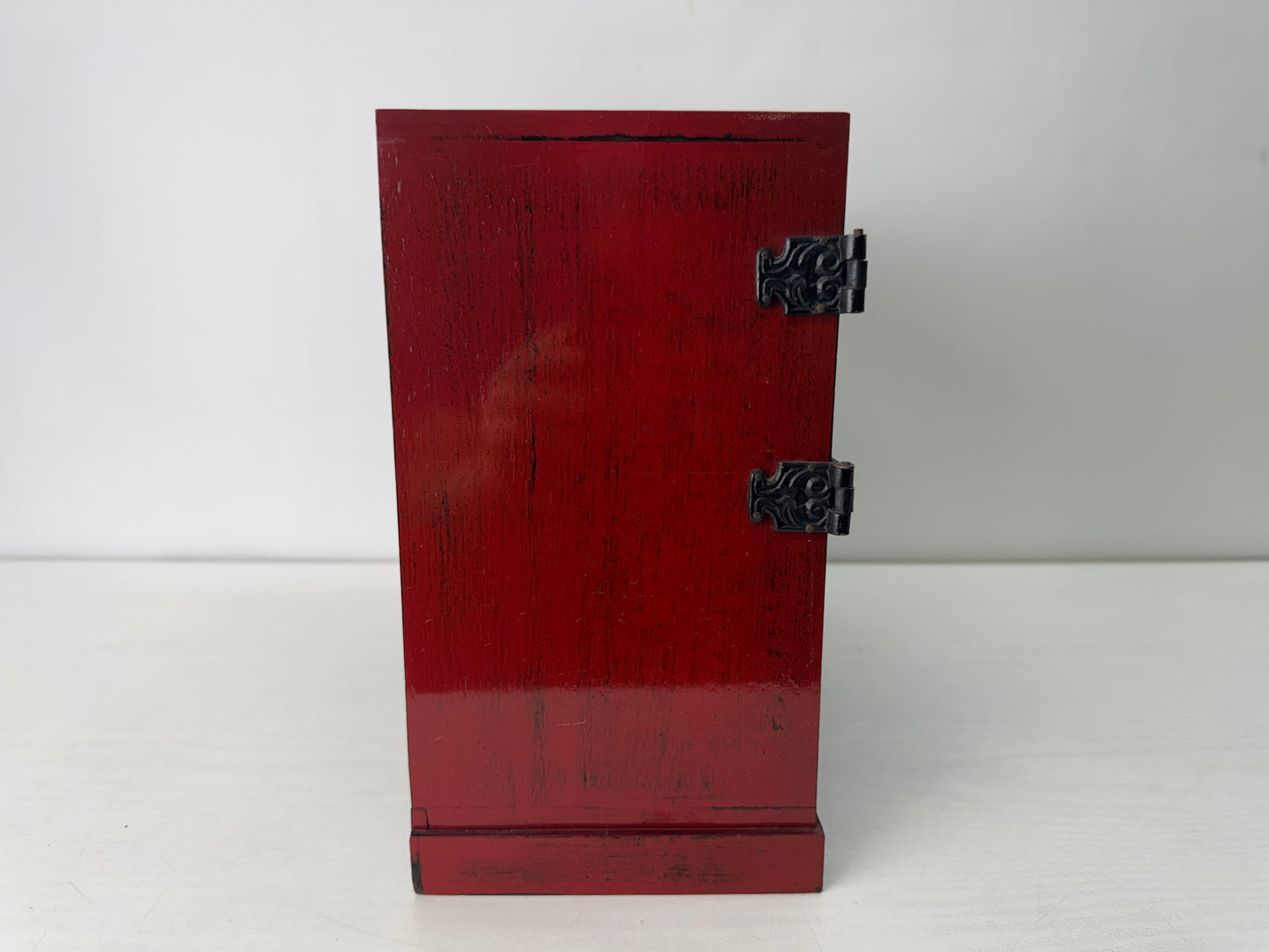 Y10551 TANSU wooden Japanese-style small chest of drawers Japan antique storage