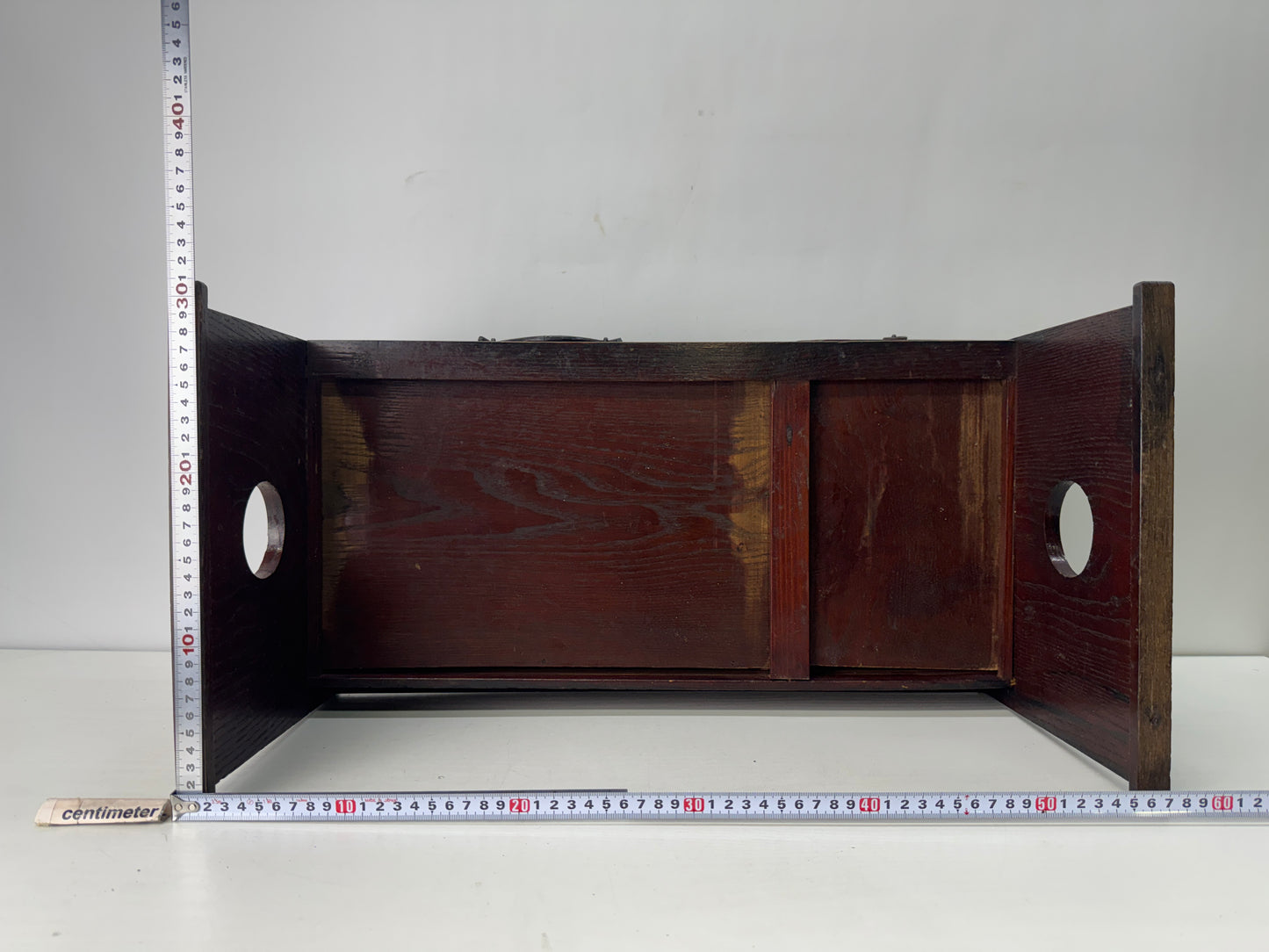 Y10552 STAND wooden writing study desk table furniture Japan antique interior