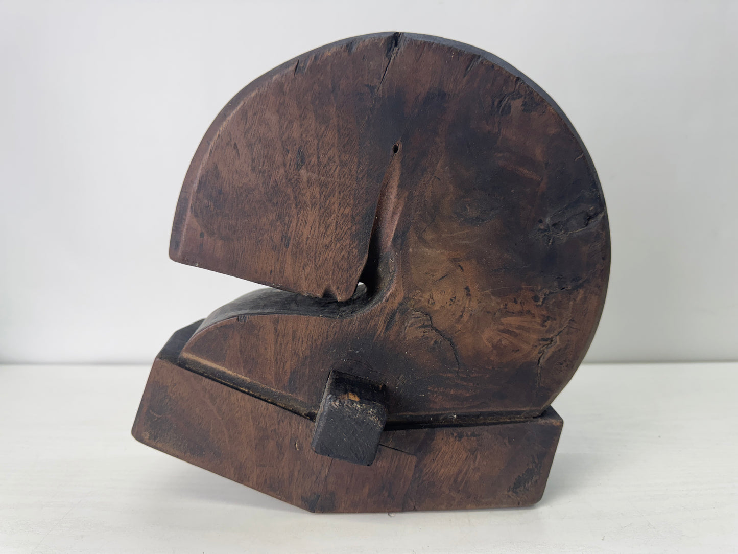 Y10563 POTHOOK wooden Jizai hook Japanese house small folk tool Japan antique