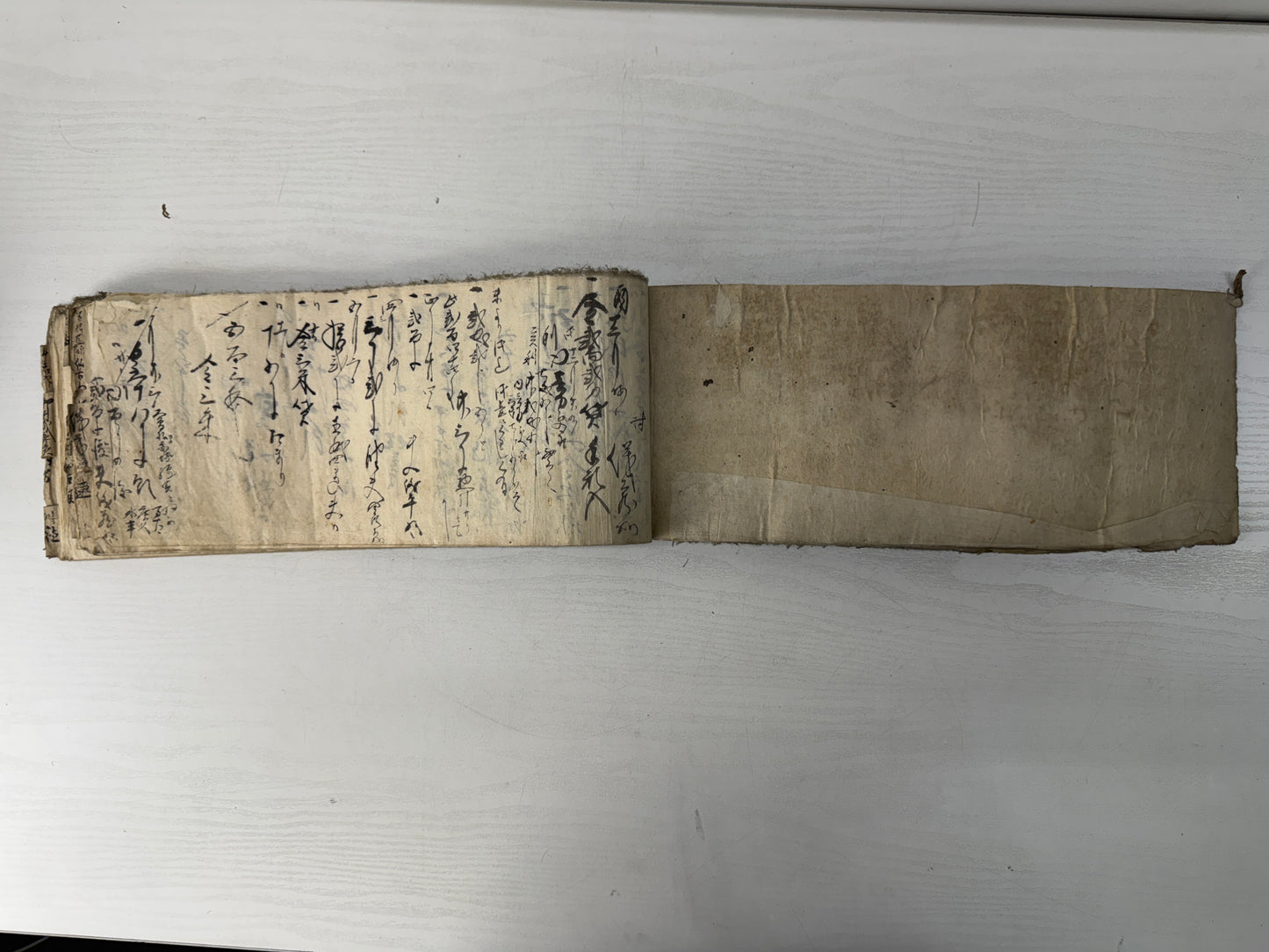 Y10576 DOCUMENT Account book Edo period old folk tools Japan antique notebook