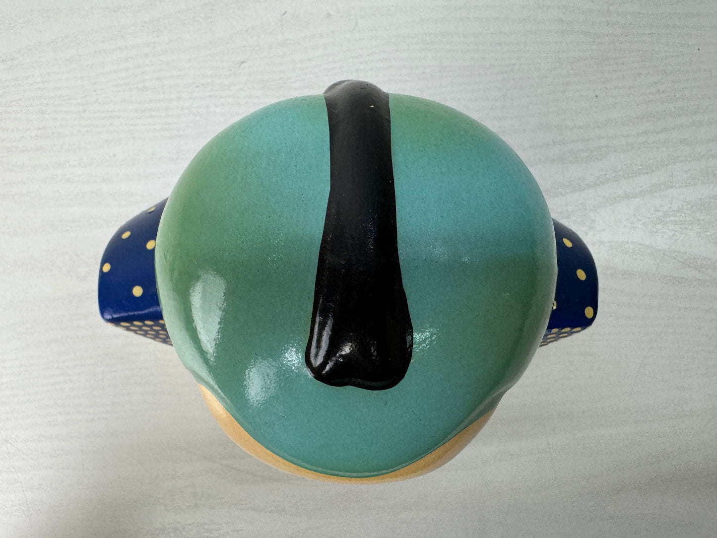Y10582 NINGYO ceramic Fukusuke figurine doll figure Japan antique interior decor
