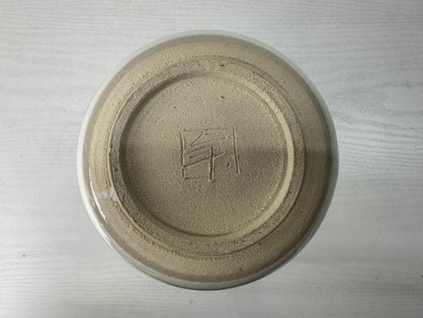 Y10587 FLOWER VASE Lusterware signed box Japan antique ikebana floral decor