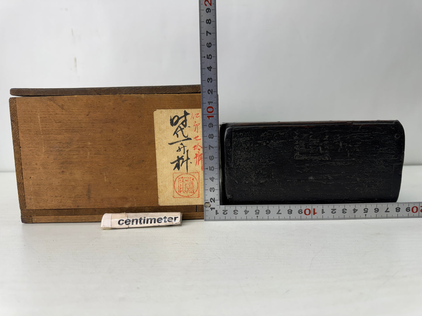 Y10598 BARREL wooden 18 liter tub container box Japan antique folkcraft tools