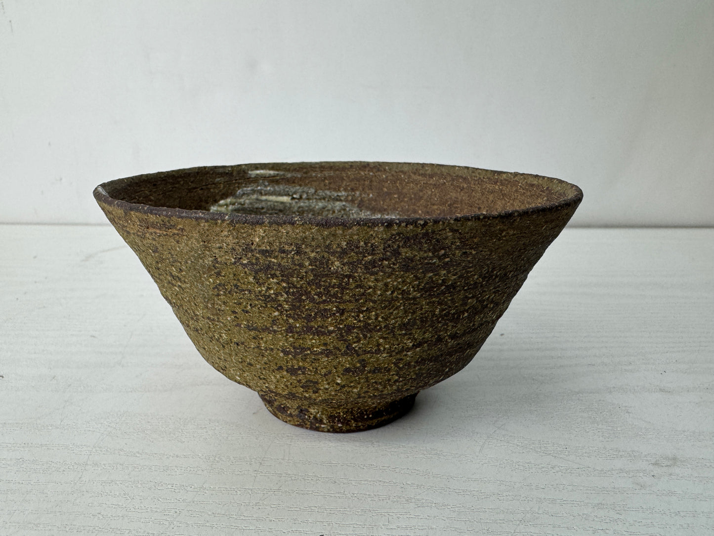 Y10603 CHAWAN Goryeo Irabo bowl signed box Korea antique tea ceremony pottery