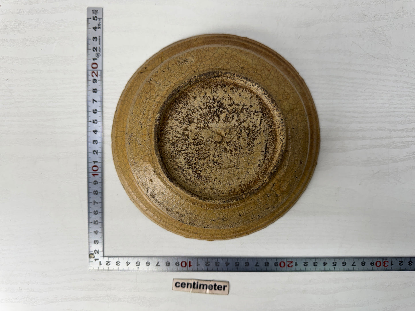Y10617 CHAWAN Kiseto-ware bowl Radish kintsugi box Japan antique tableware basin