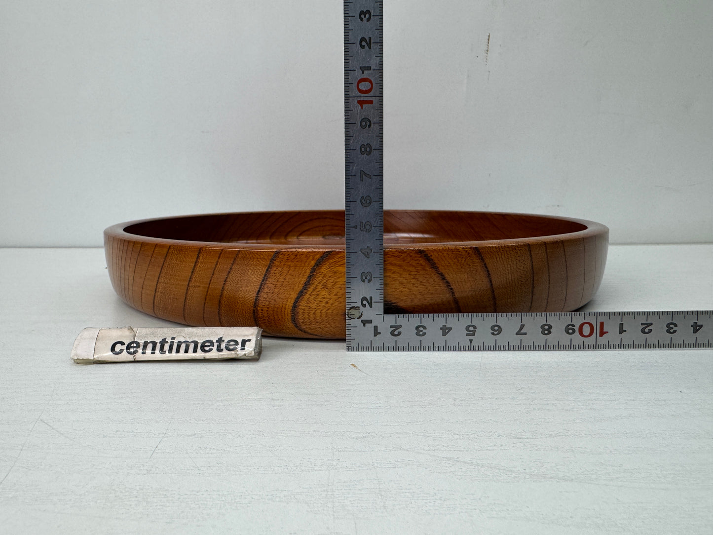 Y10619 TRAY zelkova wood Obon Ozen Japan antique kitchen serving platter salver
