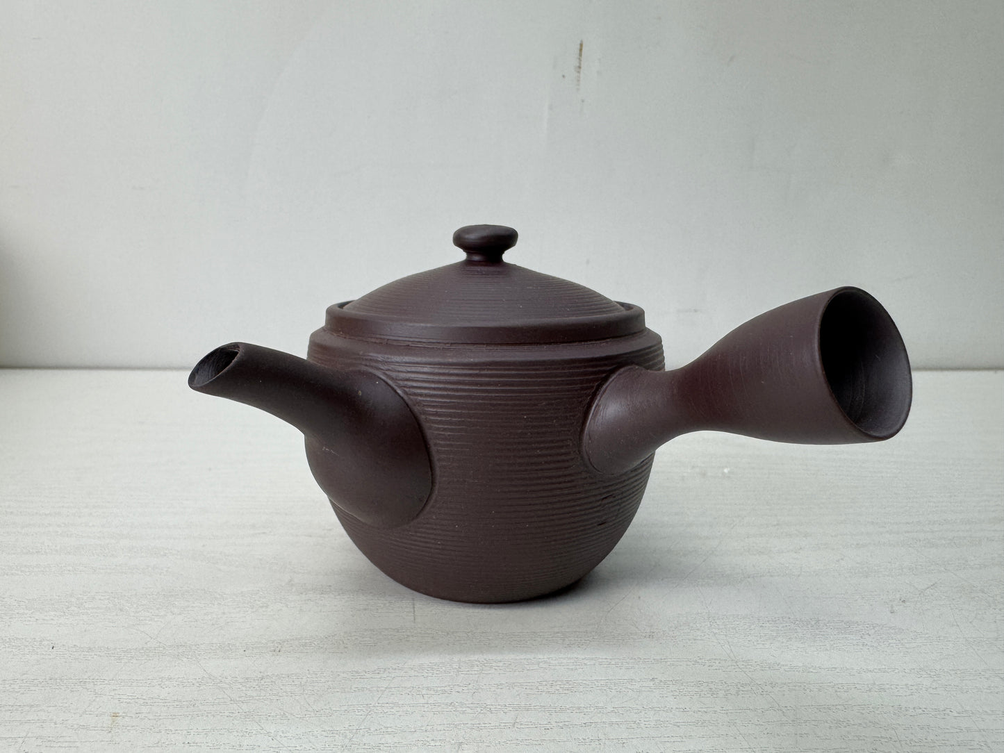Y10624 KYUSU Banko-ware Teapot pot cup set signed box Japan antique Sentcha tea