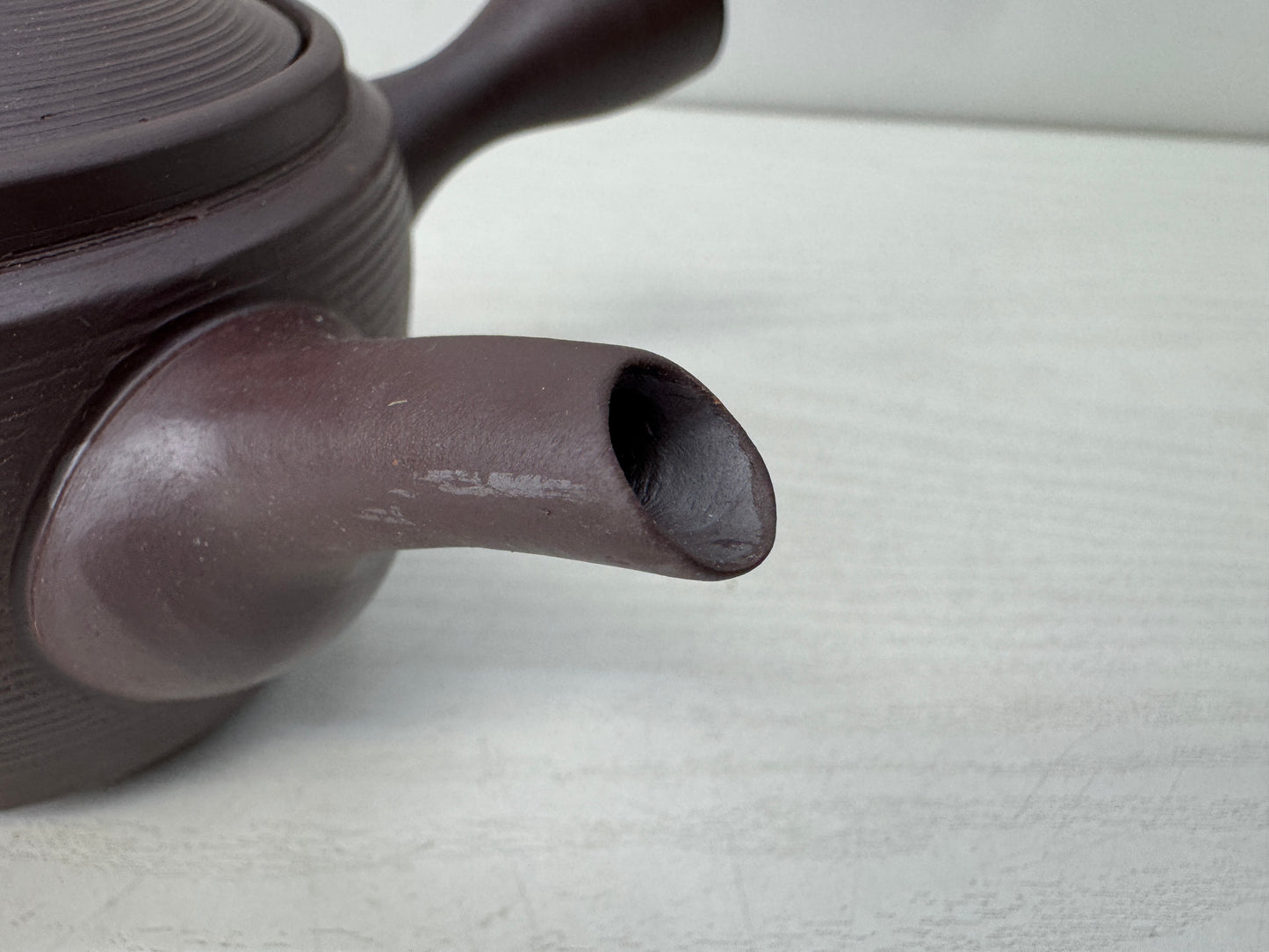 Y10624 KYUSU Banko-ware Teapot pot cup set signed box Japan antique Sentcha tea