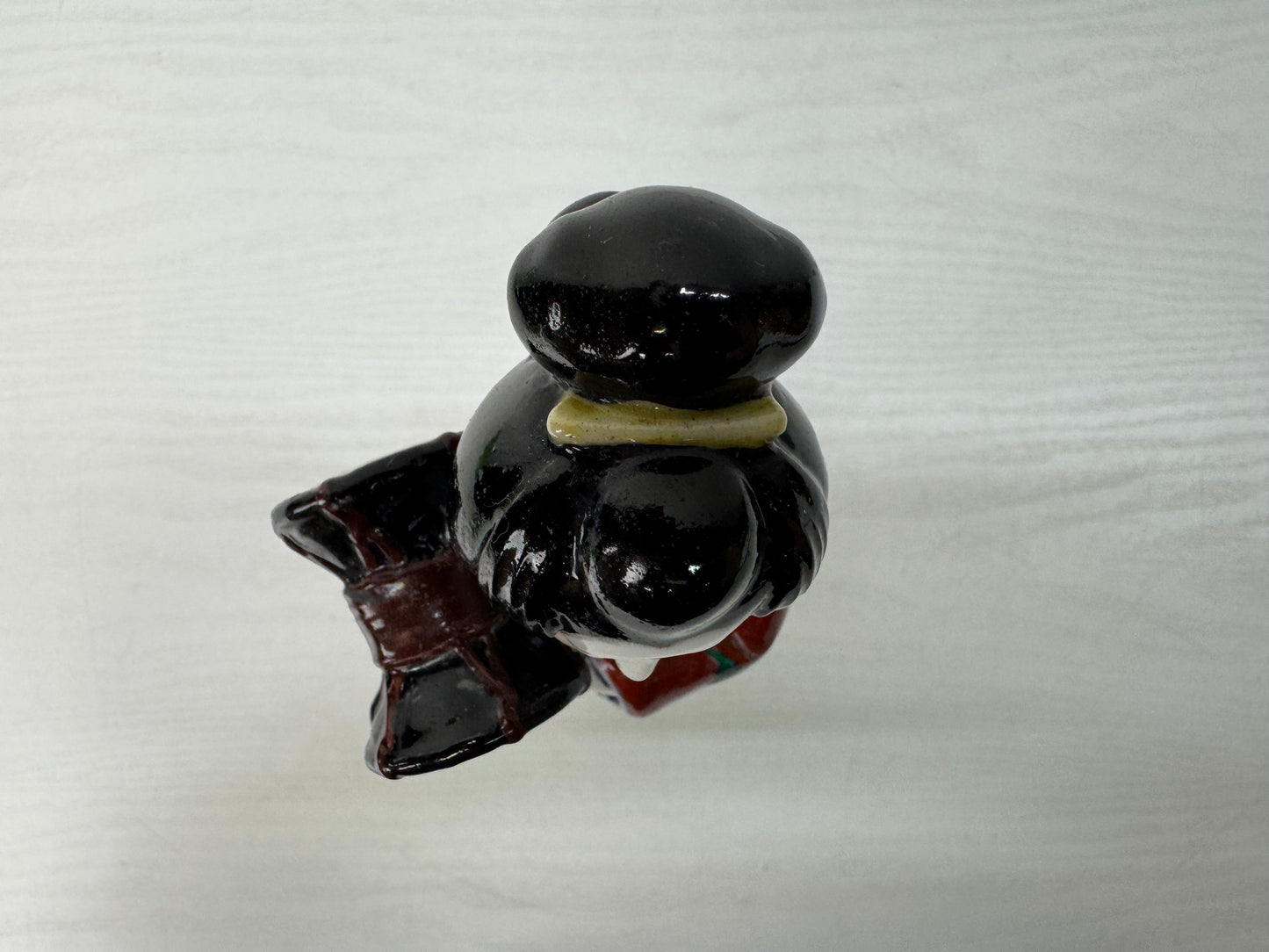 Y10637 STATUE Imari-ware Drum Kimono beauty figurine Japan antique figure decor