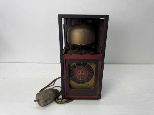 Y10652 OKIMONO Edo period science Japanese tower clock Japan antique interior